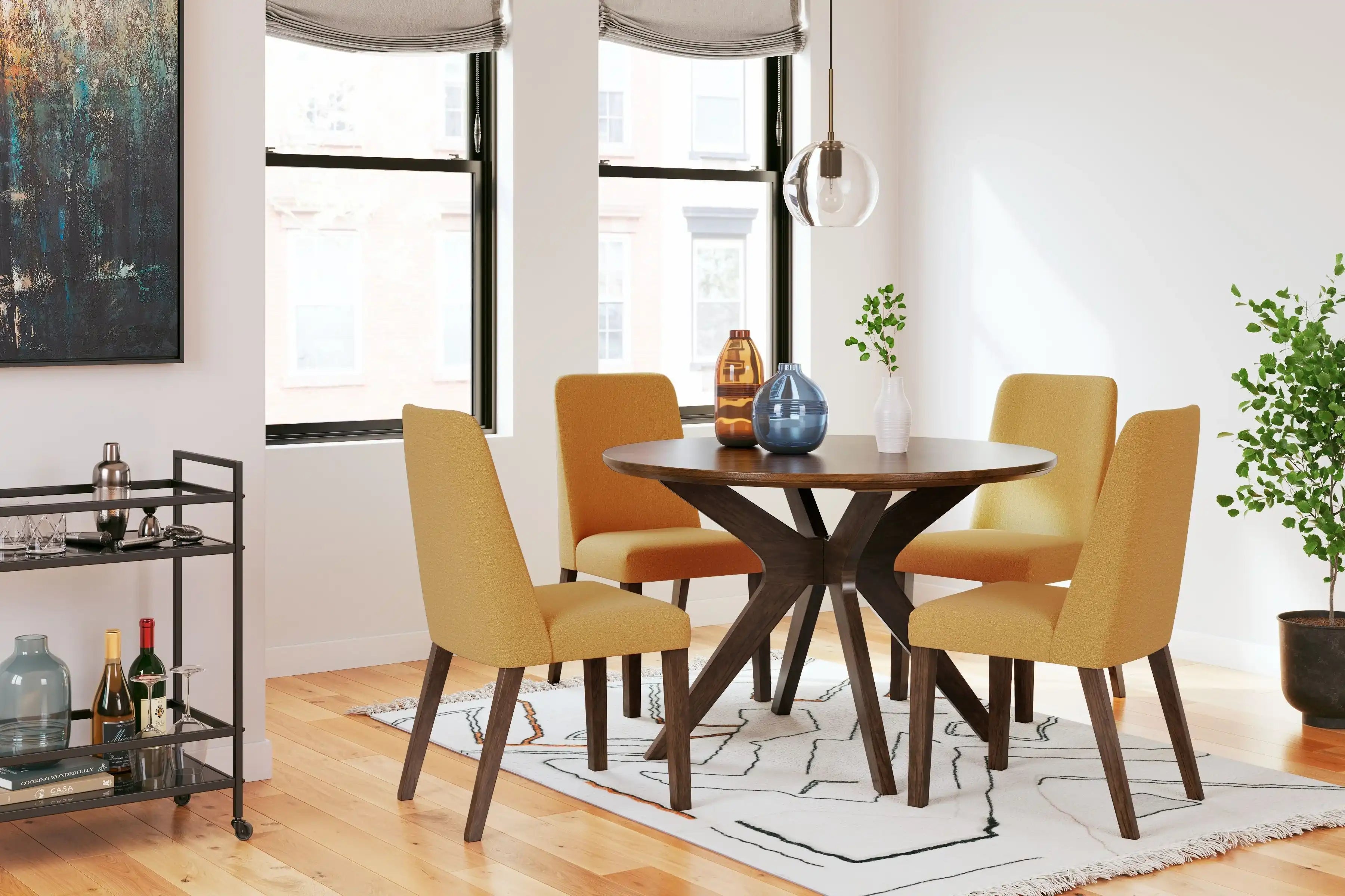 Lyncott - Dining Room Table Set - Best Buy Furniture