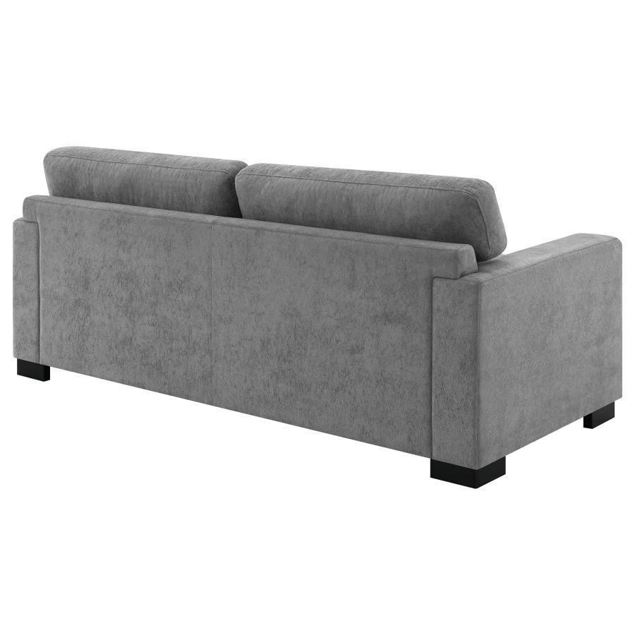 Simpson - Upholstered Sofa Sleeper With Queen Mattress - Gray - Best Buy Furniture