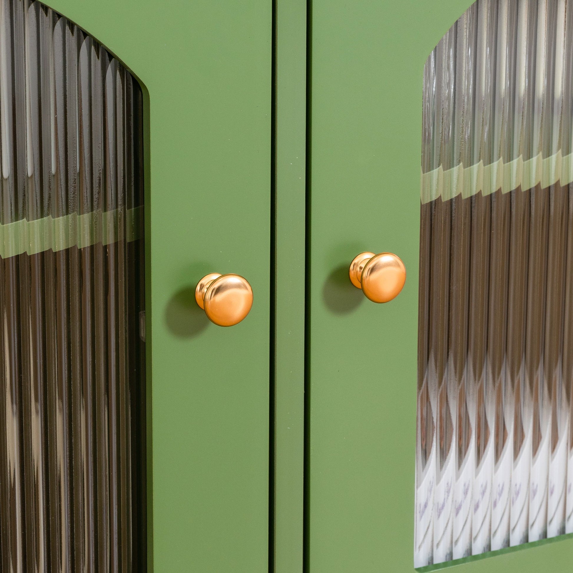 StylishTVcabinet Entertainment CenterTV Stand, TVconsoletable, Media Console, Solidwood Frame, Changhong Glass Door, Metal Handle - Best Buy Furniture