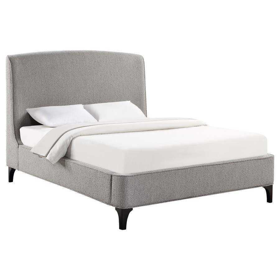 Mosby - Upholstered Wingback Bed - Best Buy Furniture