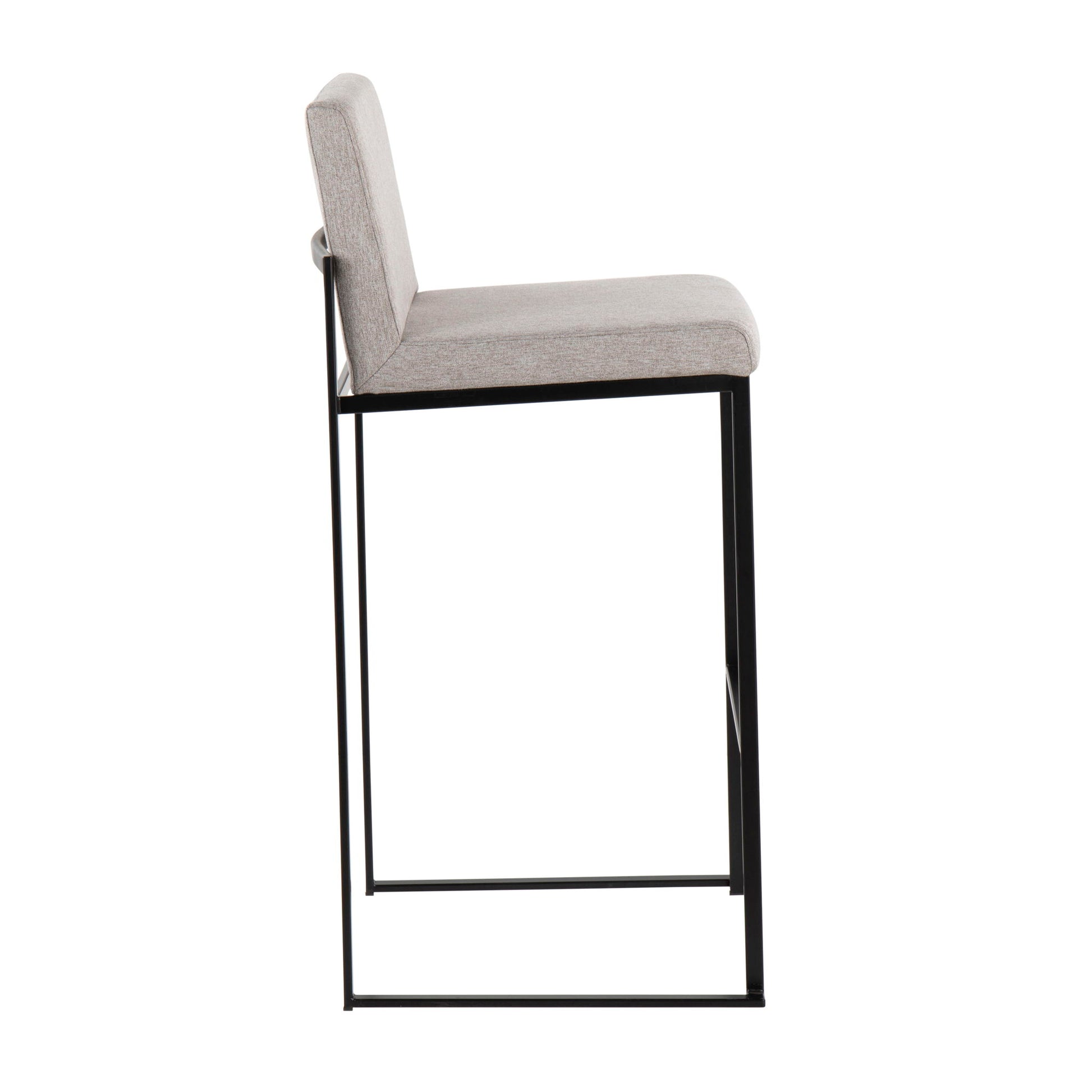 Fuji - Contemporary High Back Barstool Elegant Design - Best Buy Furniture