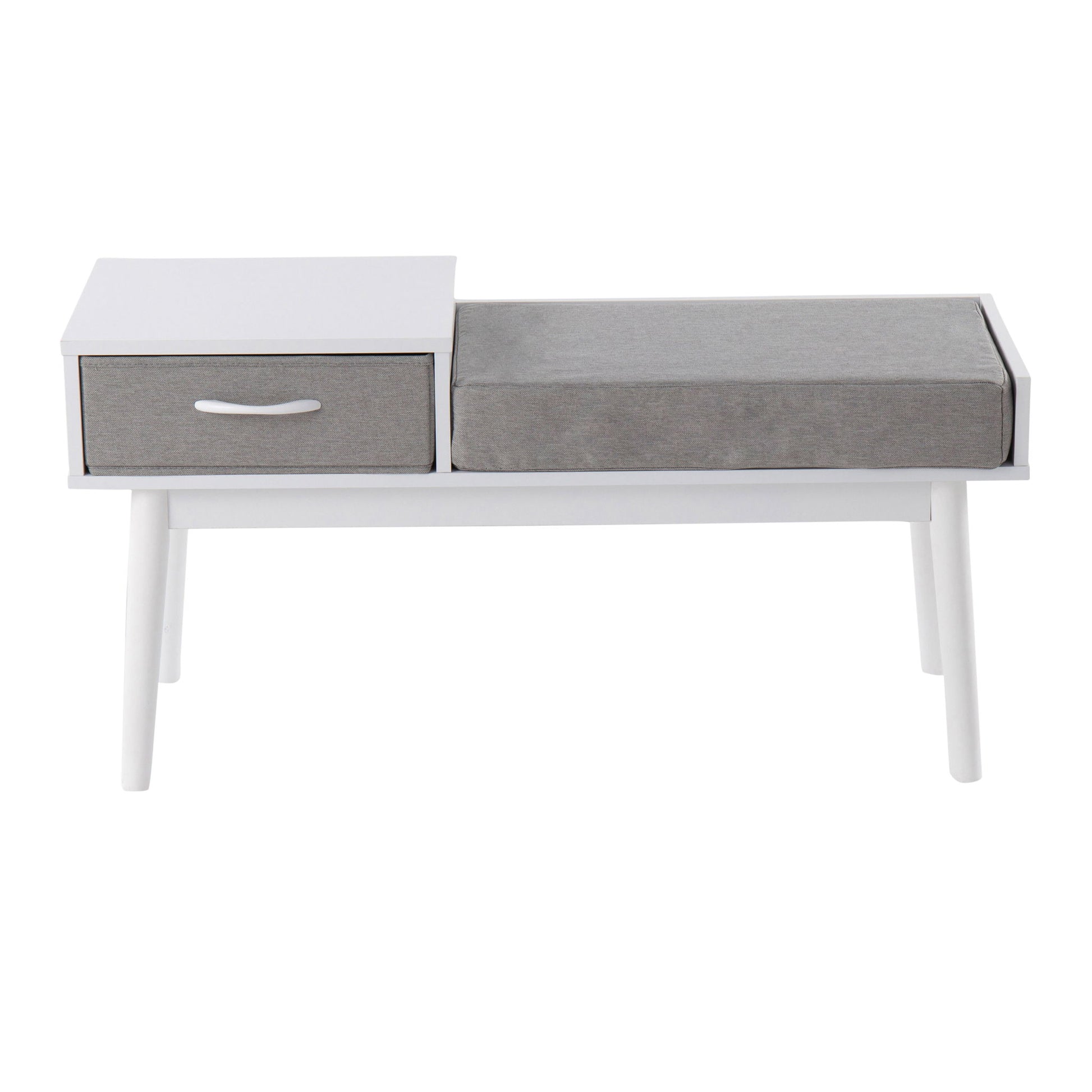 Telephone Contemporary Bench With Pull Out Drawer - Best Buy Furniture