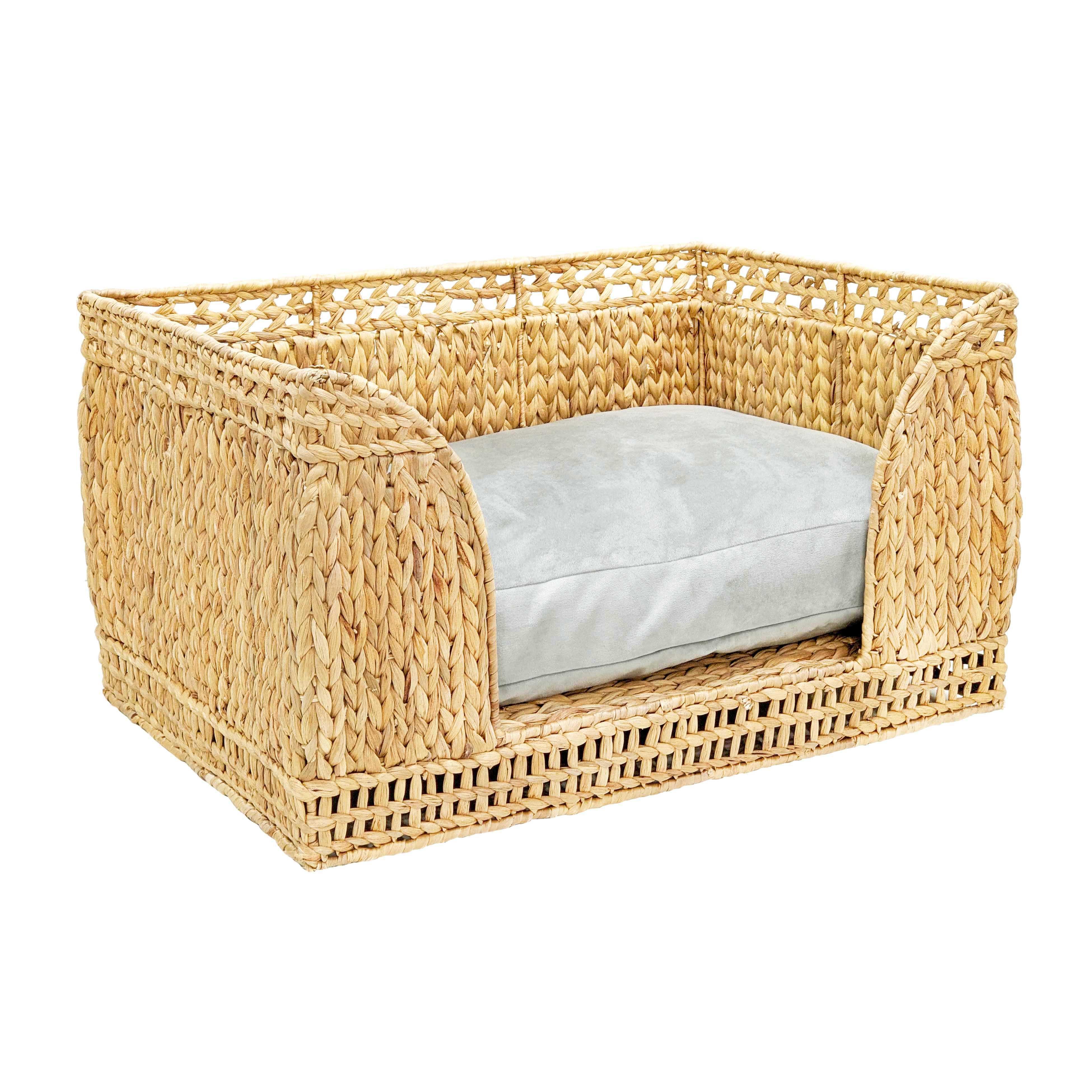 Milou - Rattan Small Pet Bed - Natural - Best Buy Furniture