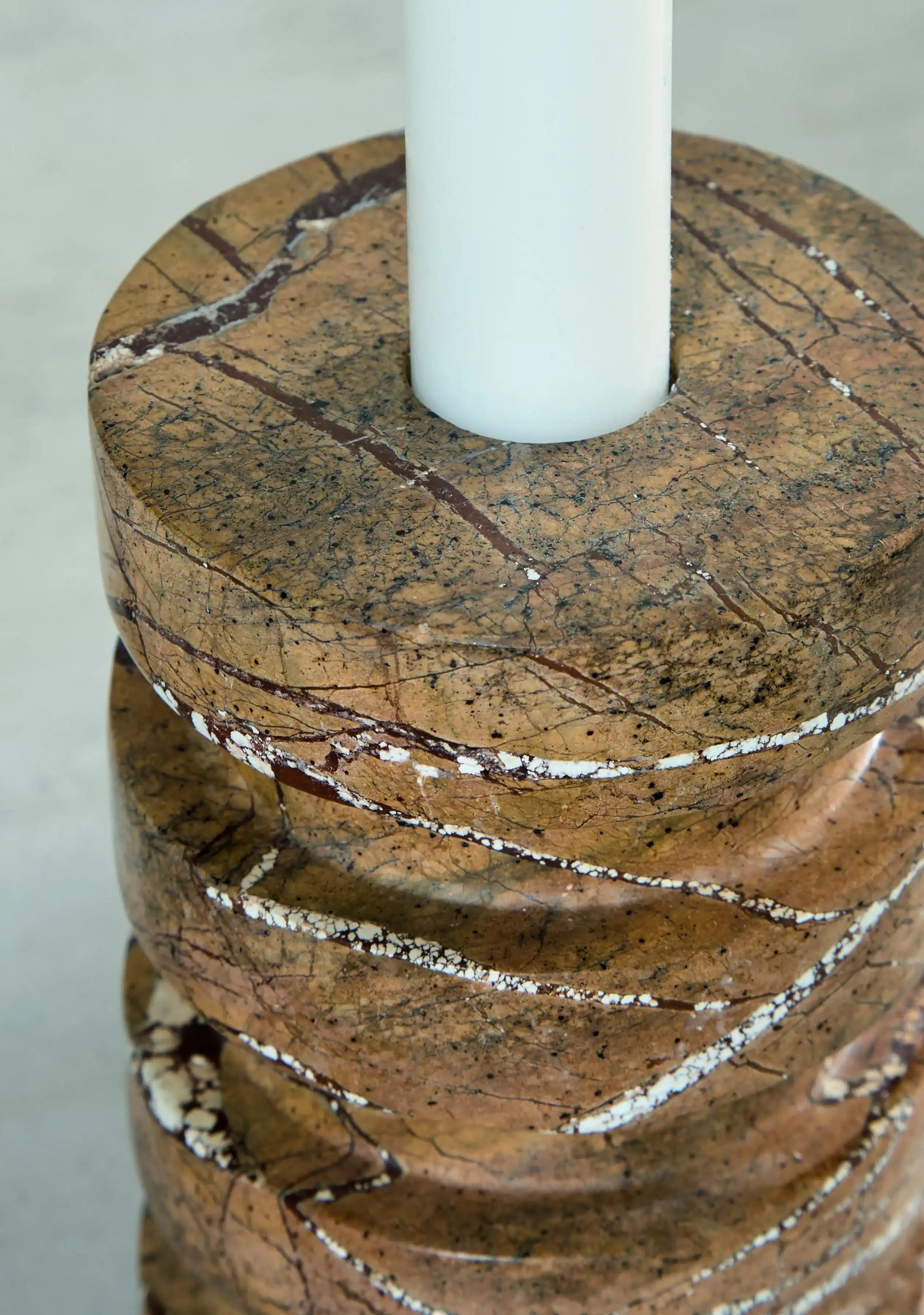 Emsleyfield - Candle Holder Set (Set of 2) - Tan - Best Buy Furniture