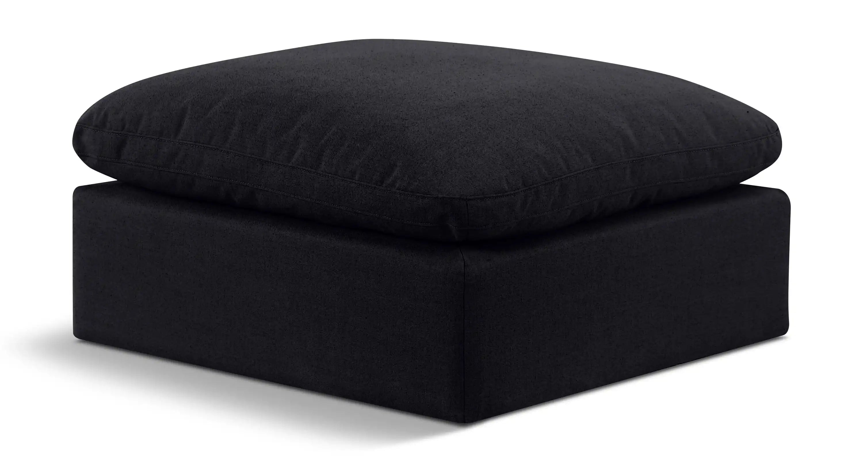 Indulge - Linen Ottoman - Best Buy Furniture