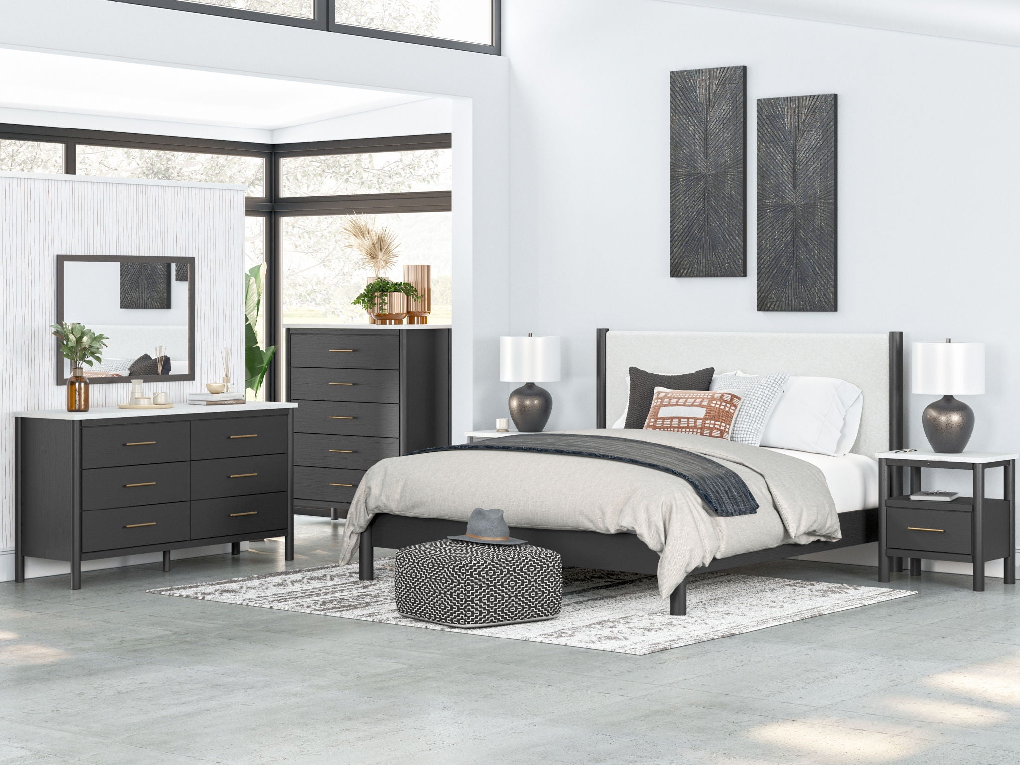 Cadmori - Panel Bedroom Set - Best Buy Furniture