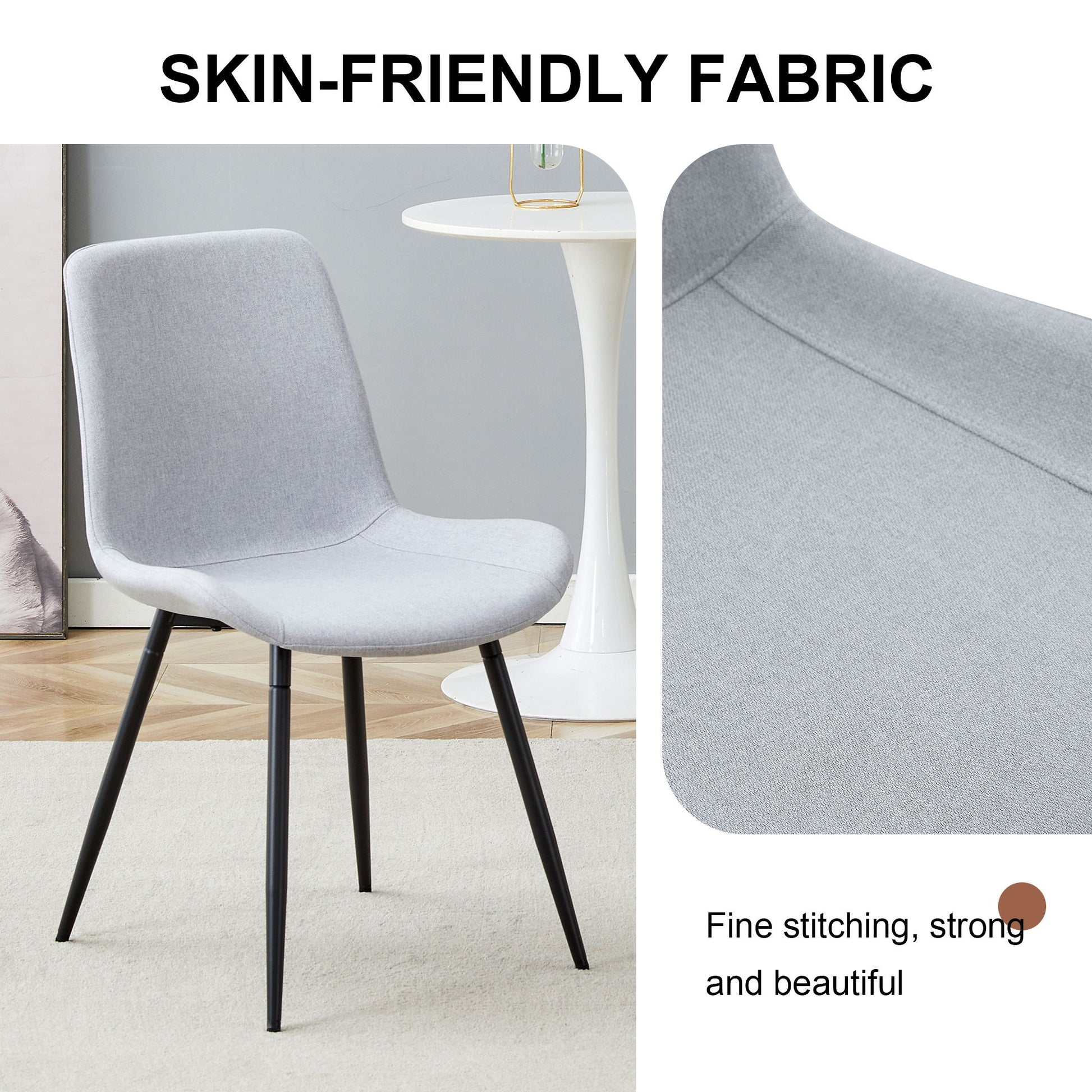 Modern Medieval Style Restaurant Cushioned Chairs With Suede Backrests - Best Buy Furniture