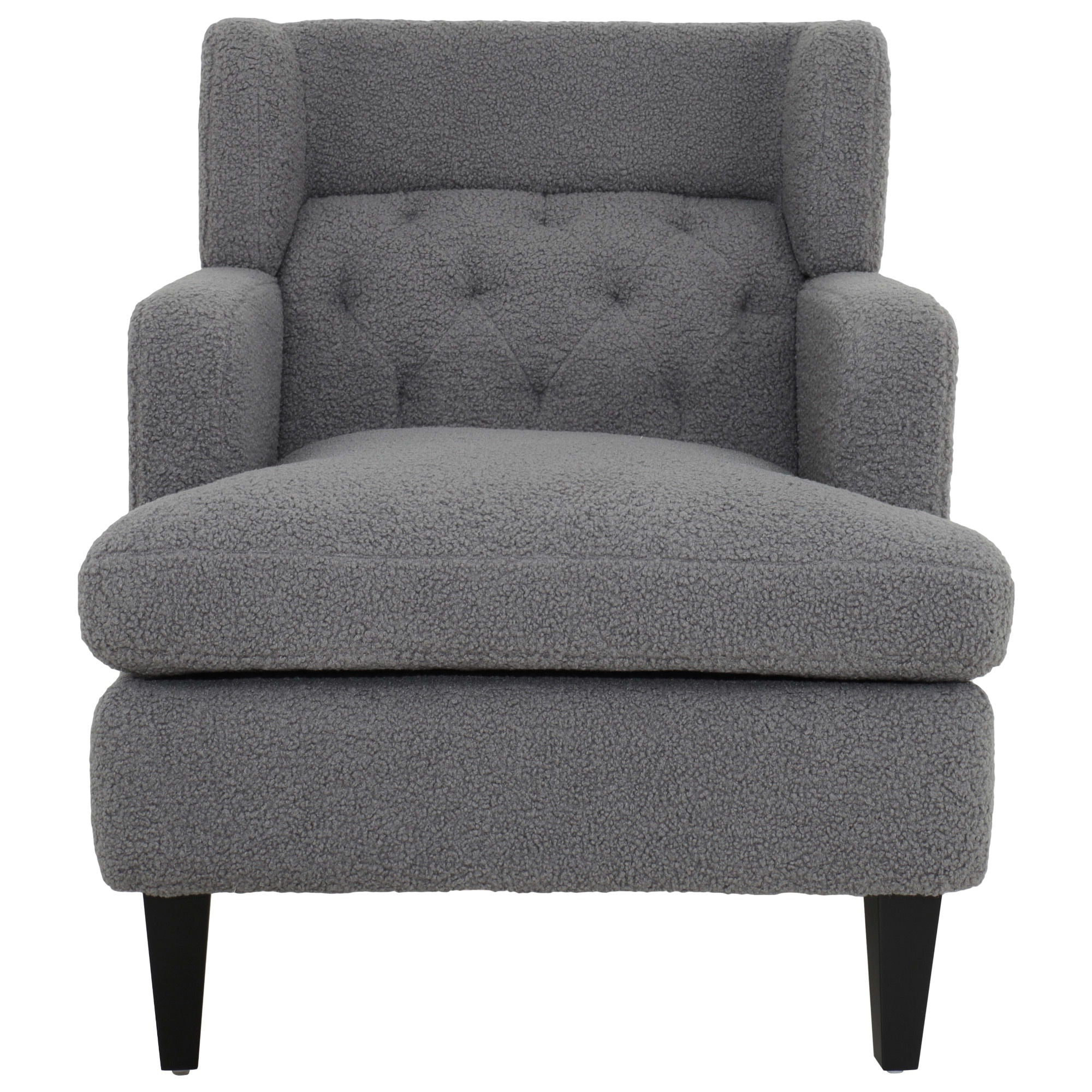 Upholstered Accent Chair Tufted Armchair For Living Room And Bedroom - Best Buy Furniture