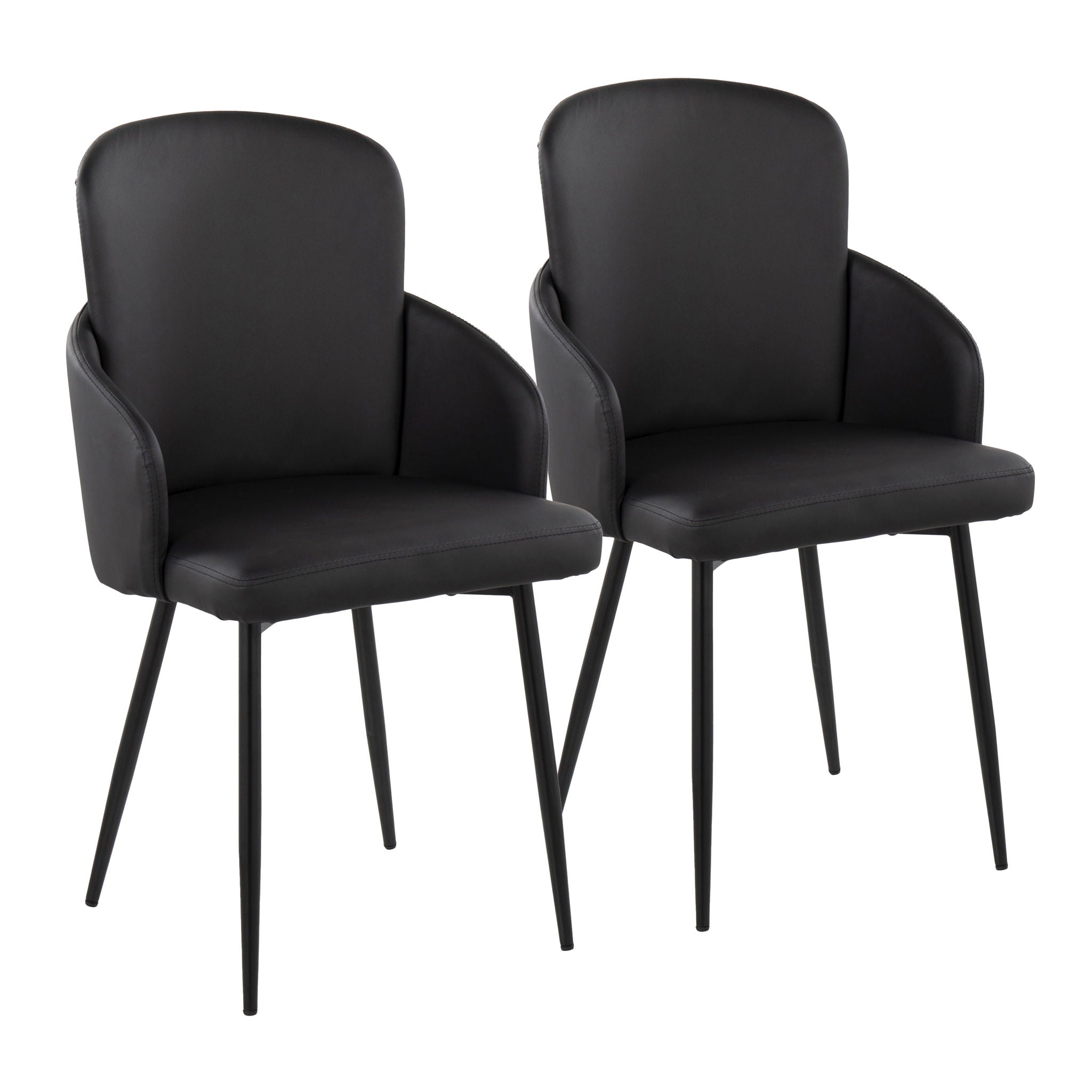 Dahlia - Contemporary Elegant Design Dining Chair (Set of 2) - Best Buy Furniture