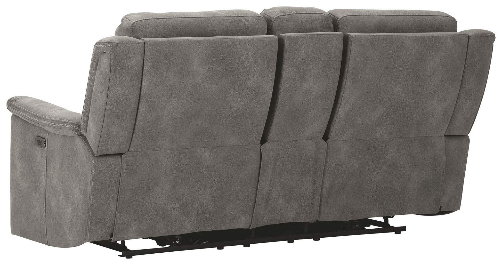 Next-Gen Durapella - Reclining Power Loveseat With Console - Best Buy Furniture
