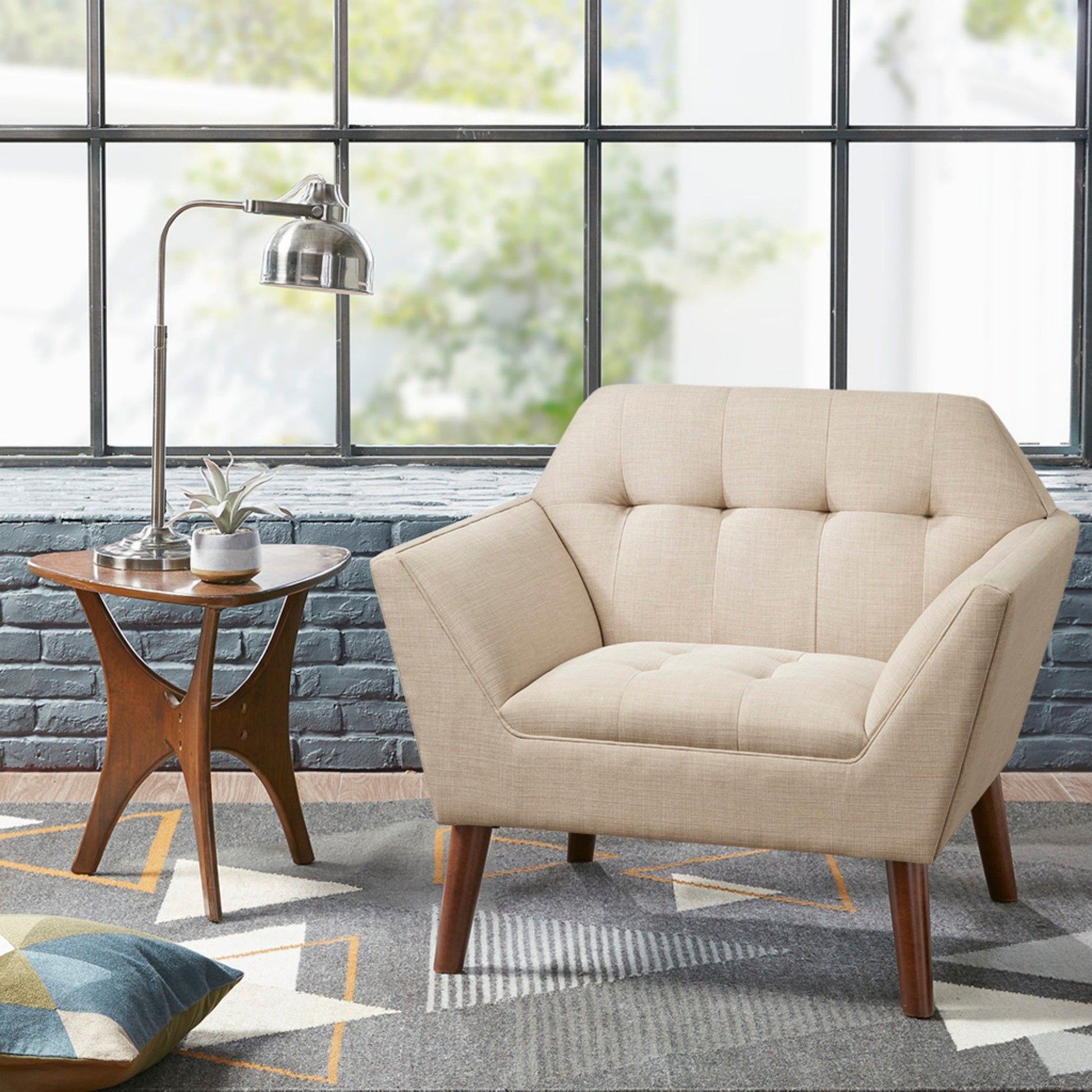 Modern Lounge Chair With Button Tufting - Best Buy Furniture