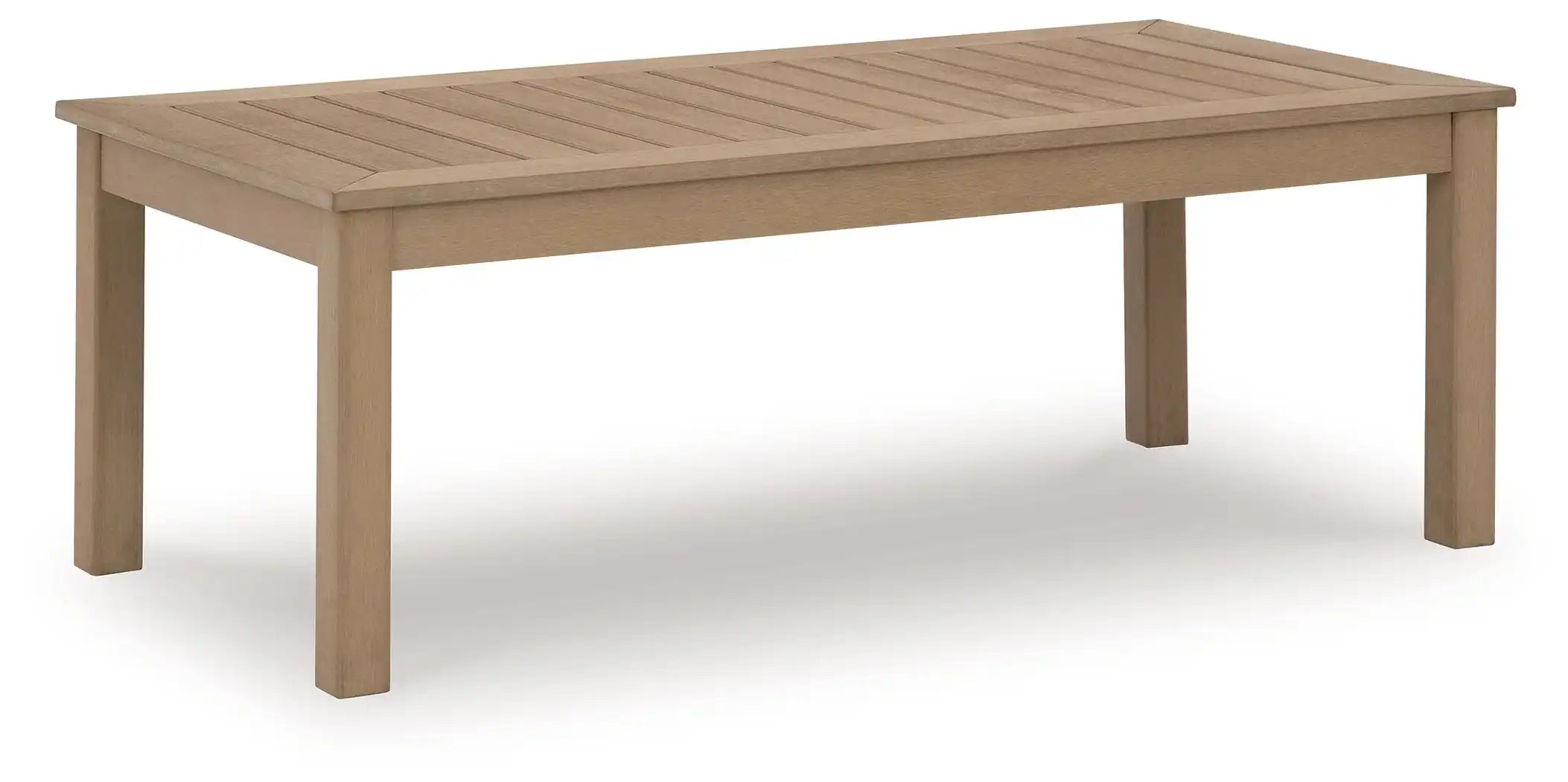 Hallow Creek - Rectangular Cocktail Table - Driftwood - Best Buy Furniture