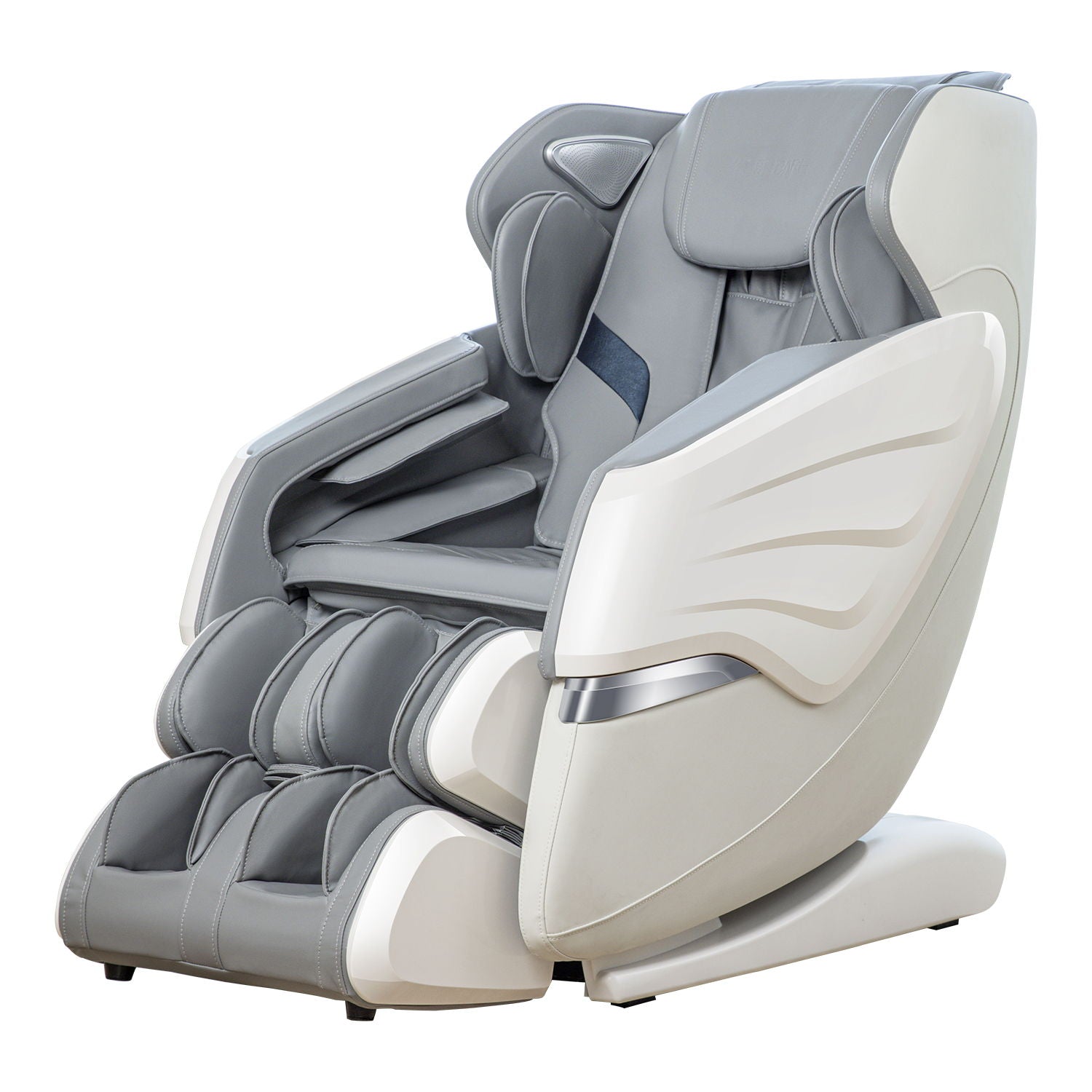 Bosscare - 2023 Brand New Update Gr8686 Massage Chairs With Ai Voice, App Control Sl Track Zero Gravity Full Body Massage Recliner - Gray - Best Buy Furniture