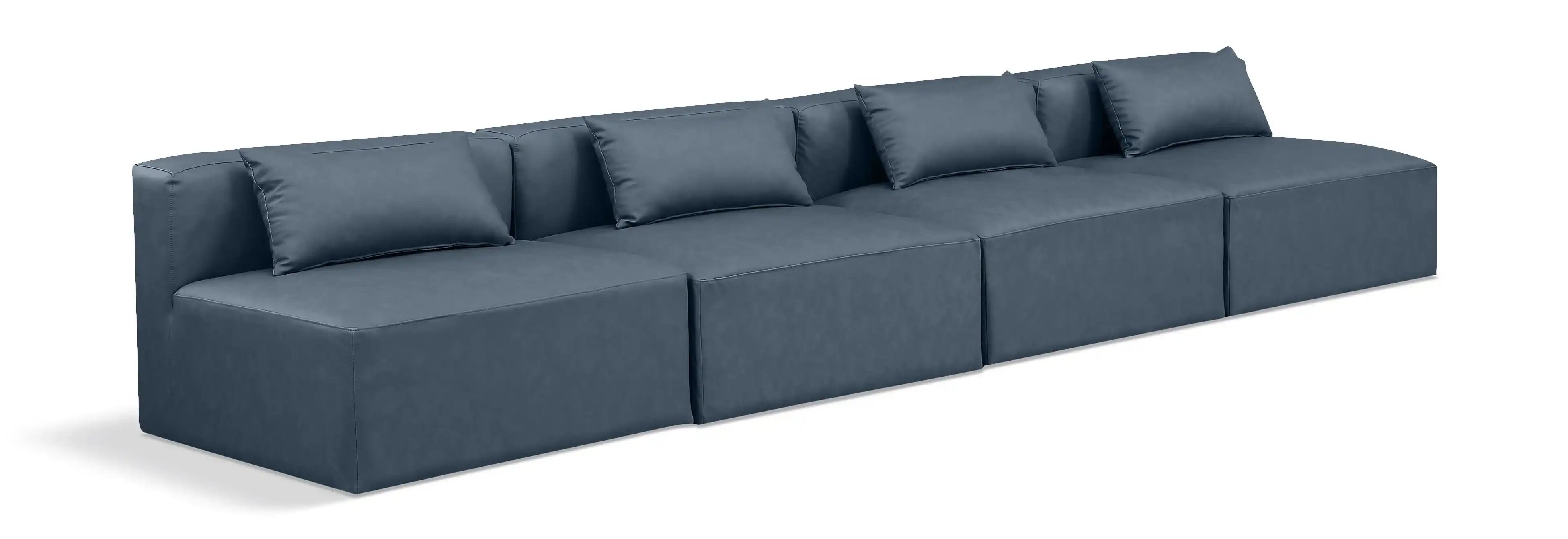 Cube - Modular 4 Seat Armless Sofa - Best Buy Furniture