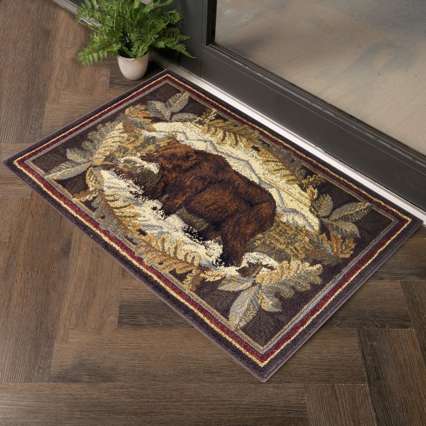 Nature's Nest - GC_CBL3008 Lodge Area Rug - Best Buy Furniture
