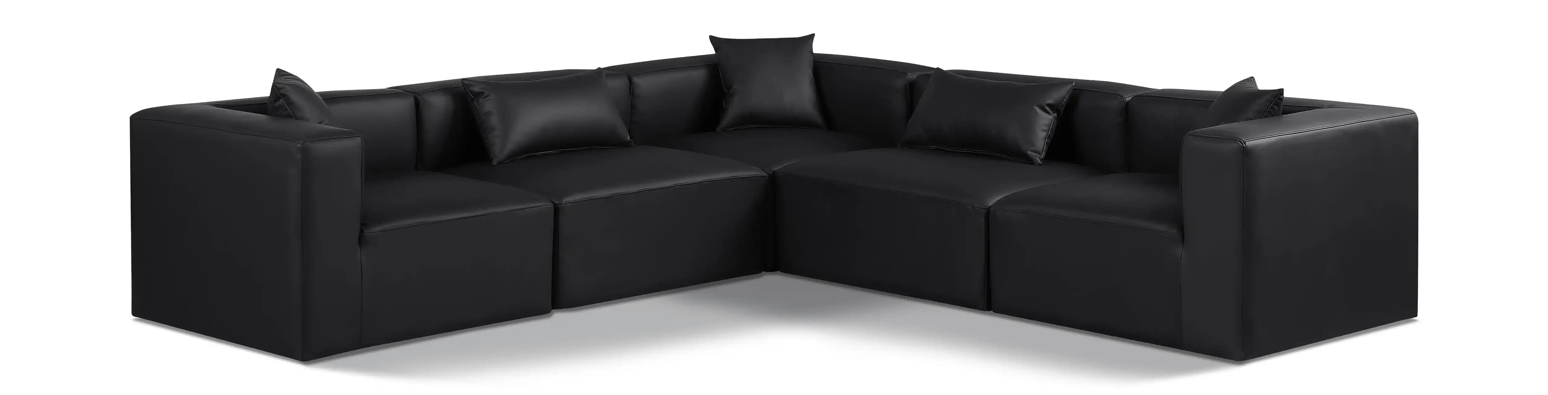 Cube - 5 Piece Modular Corner Sectional - Best Buy Furniture