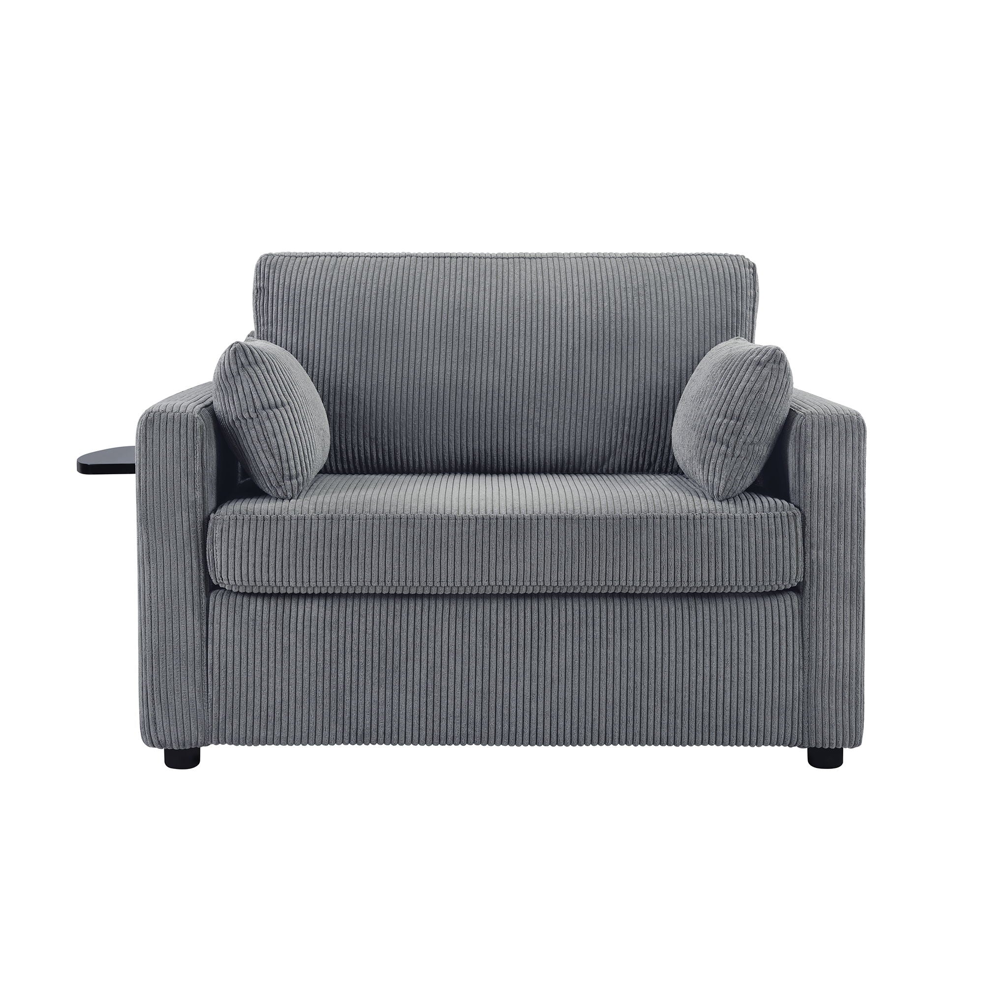 Sleeper Sofa With Foldable Mattress, USB Ports, Side Table & Storage Pocket - Best Buy Furniture