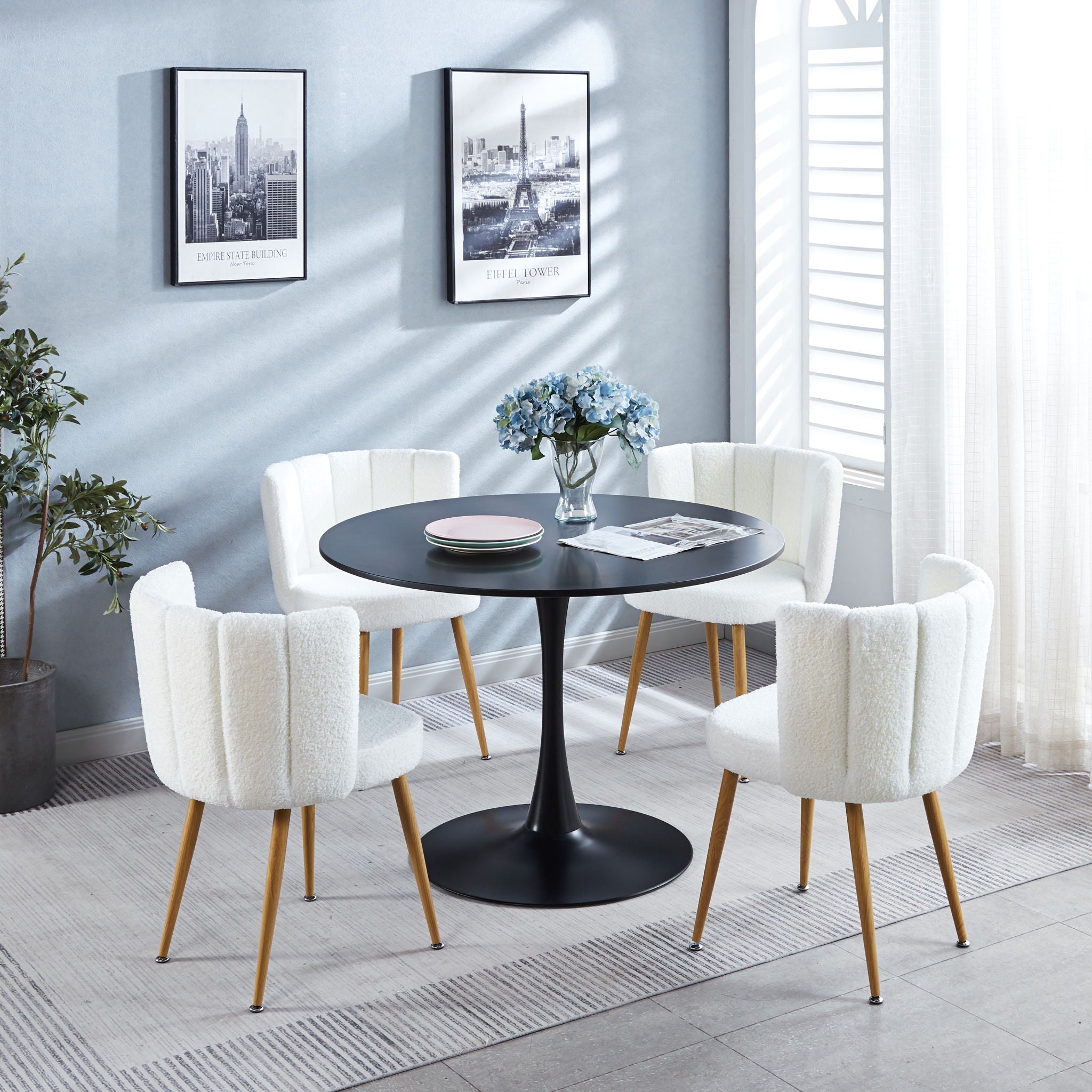 5 Piece Dining Set (Table And 4 Chairs), Kitchen Sets, Coffee Sets, Table And Chairs - Best Buy Furniture