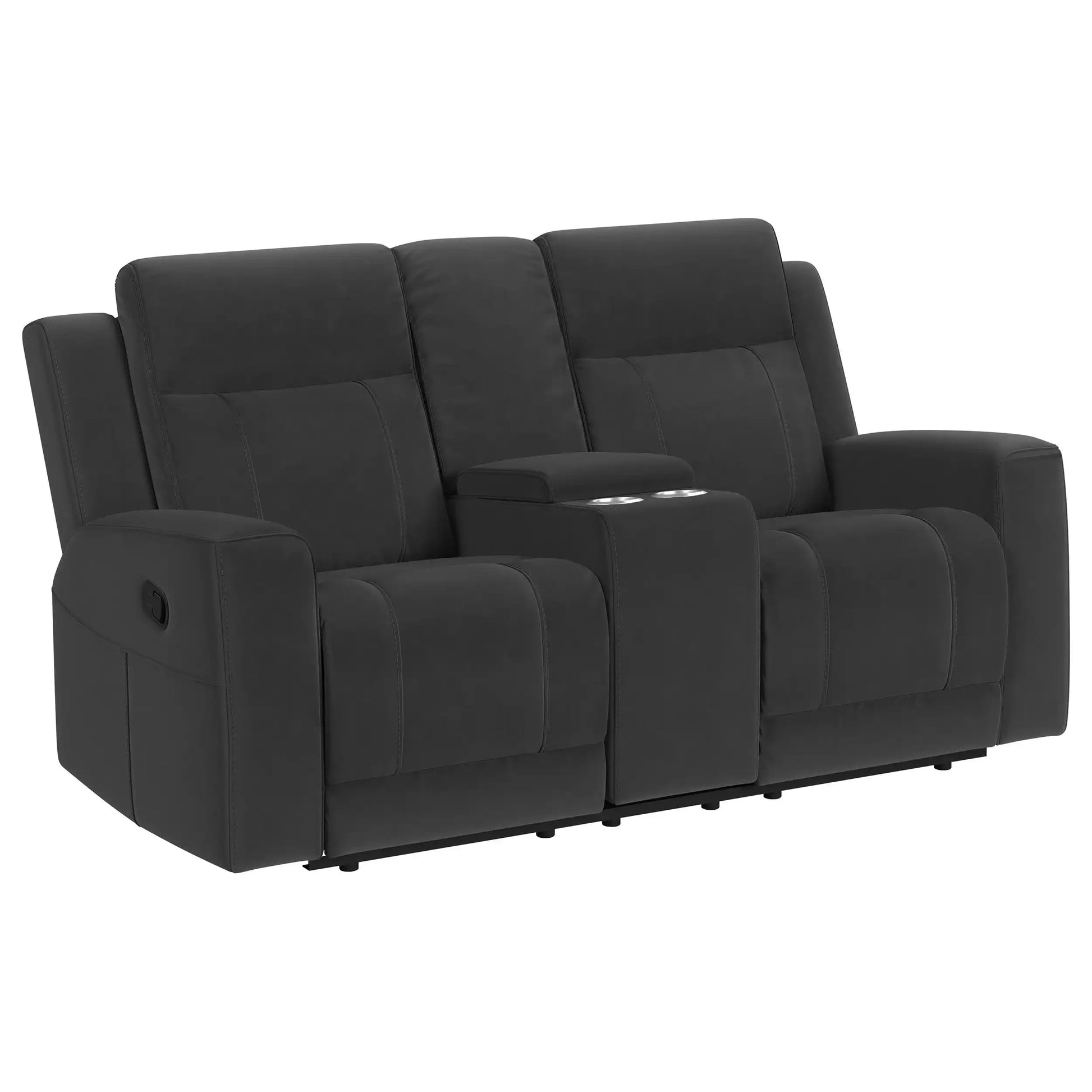 Brentwood - Upholstered Motion Reclining Loveseat - Best Buy Furniture