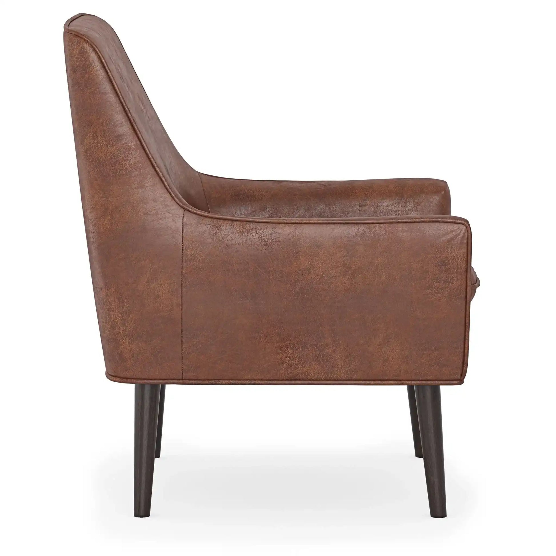 Robson - Accent Chair - Distressed Saddle Brown - Best Buy Furniture