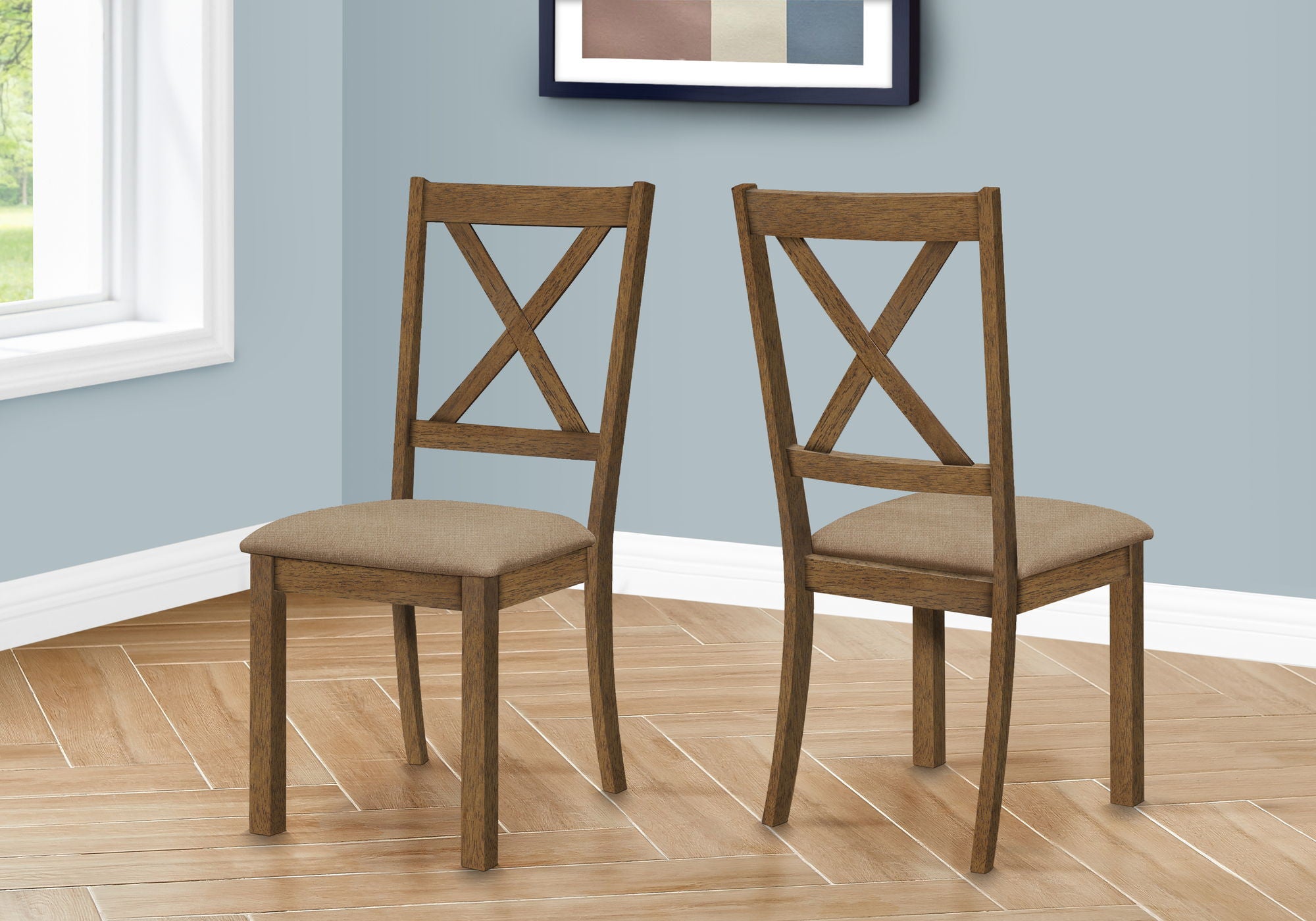 Dining Chair Side, Upholstered For Dining Room, Transitional (Set of 2) - Best Buy Furniture