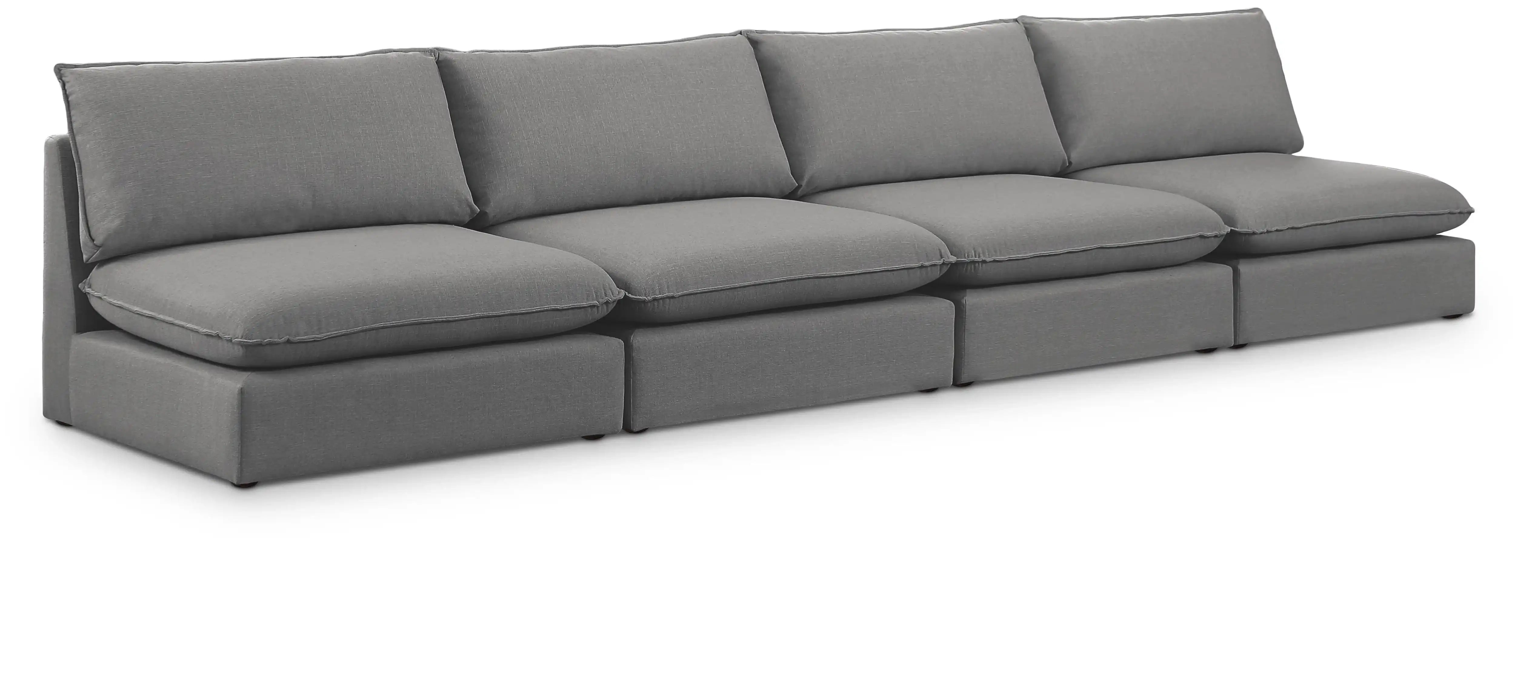 Mackenzie - Modular Sofa Armless - 4 Seats - Best Buy Furniture