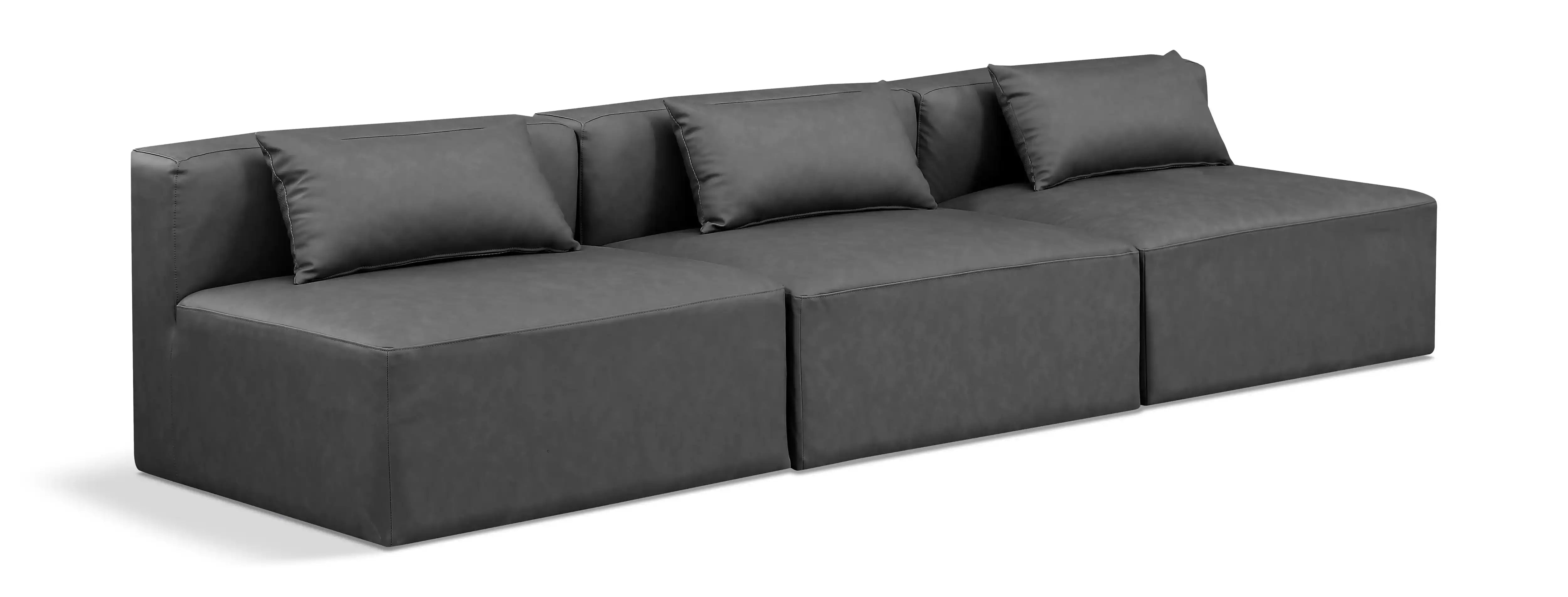 Cube - Modular 3 Seat Armless Sofa - Best Buy Furniture