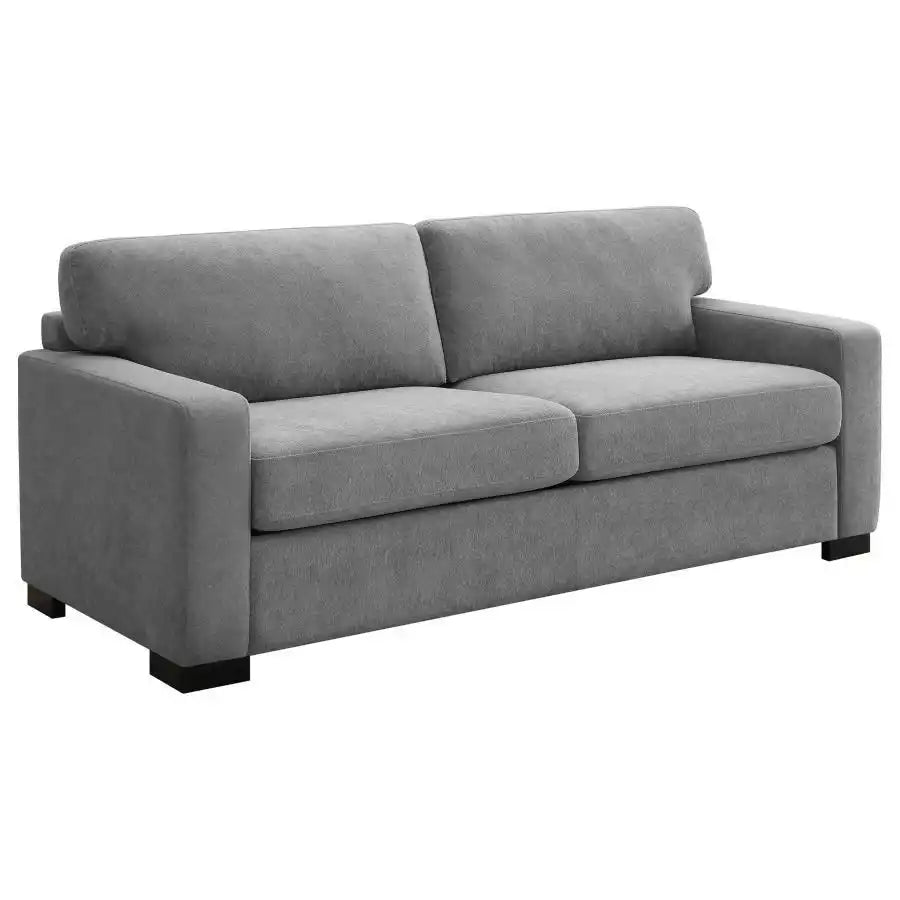 Simpson - Upholstered Sofa Sleeper With Queen Mattress - Gray - Best Buy Furniture