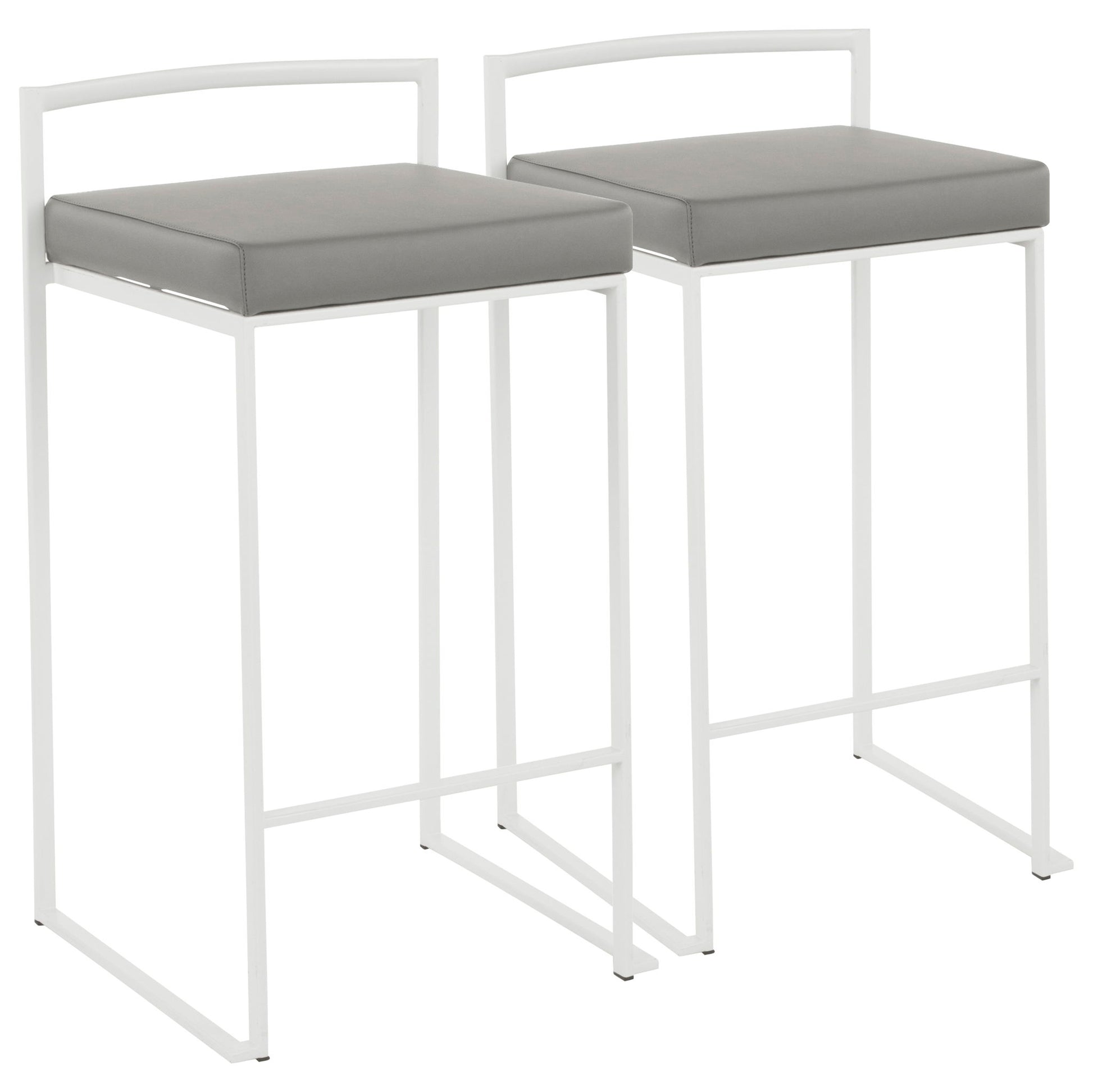 Fuji - Simple Elegance, Contemporary Stackable Counter Stool - Best Buy Furniture