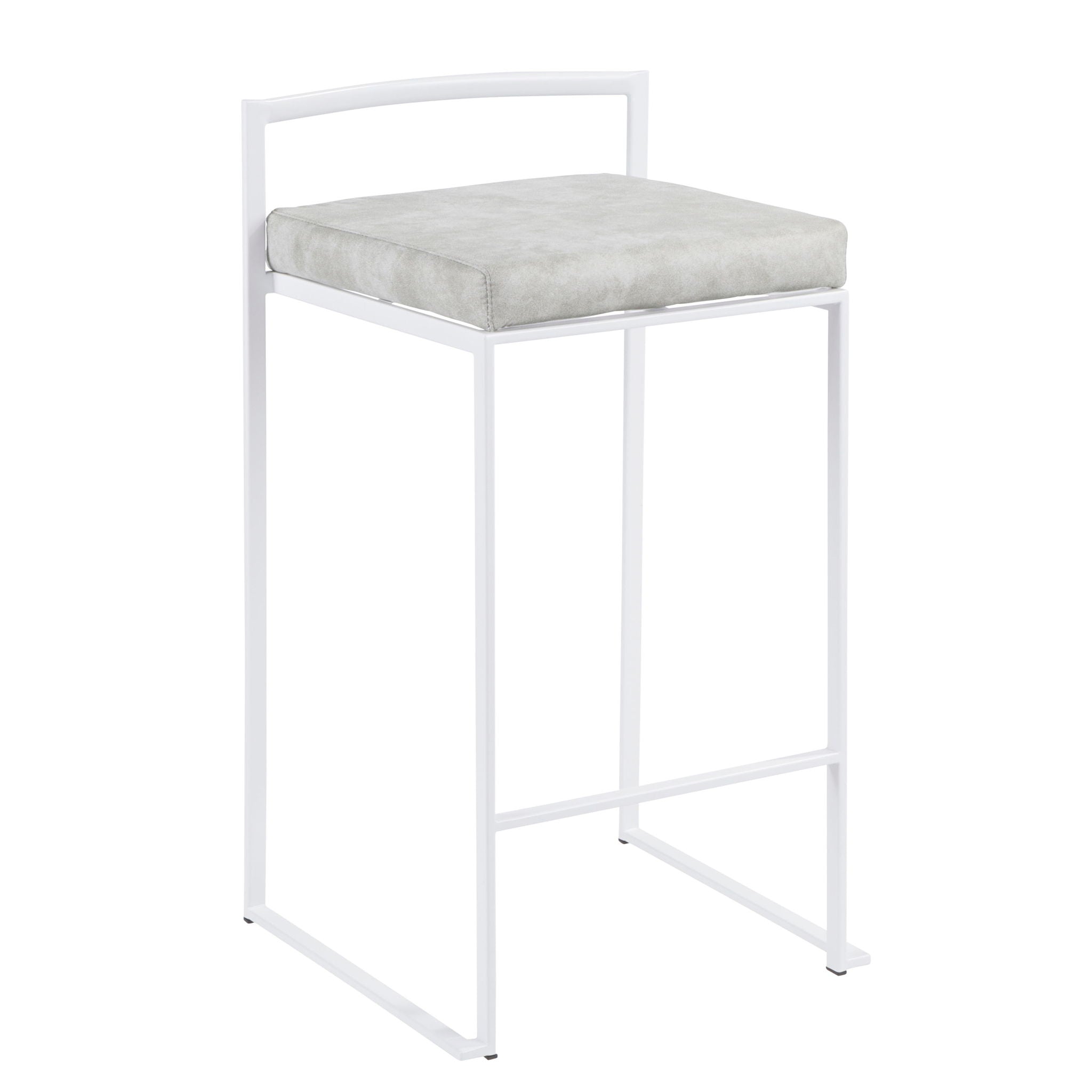 Fuji - Simple Elegance, Contemporary Stackable Counter Stool - Best Buy Furniture