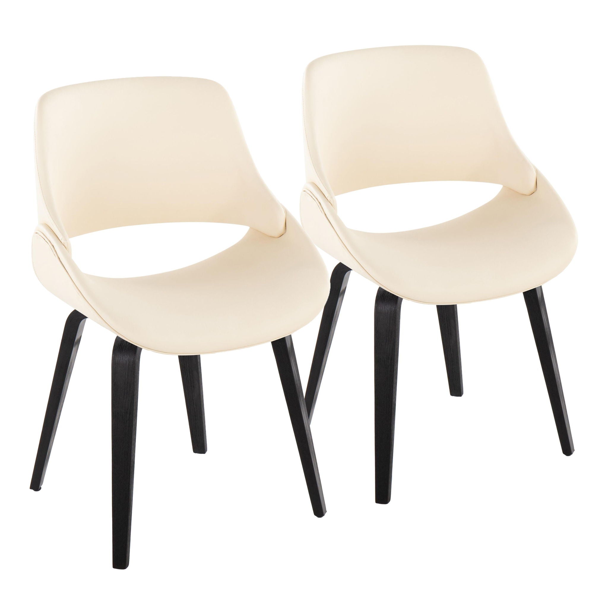 Fabrico - Mid Century Modern Comfortable Design Dining Chair (Set of 2) - Best Buy Furniture