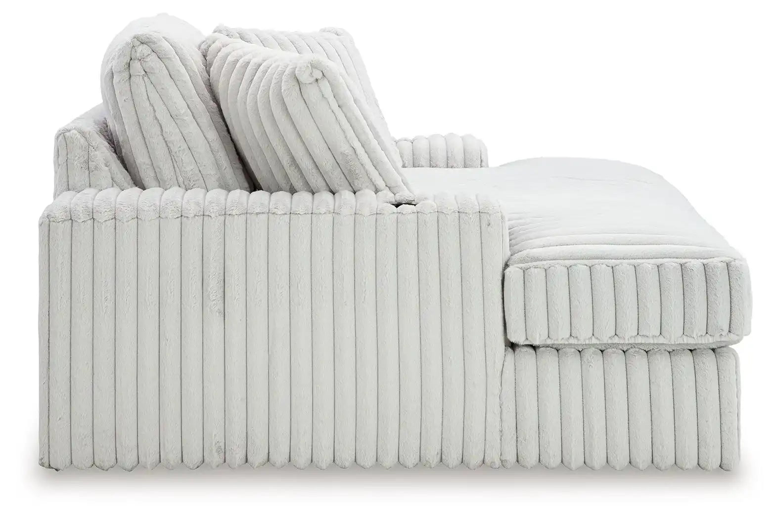 Stupendous - Oversized Chaise - Alloy - Best Buy Furniture