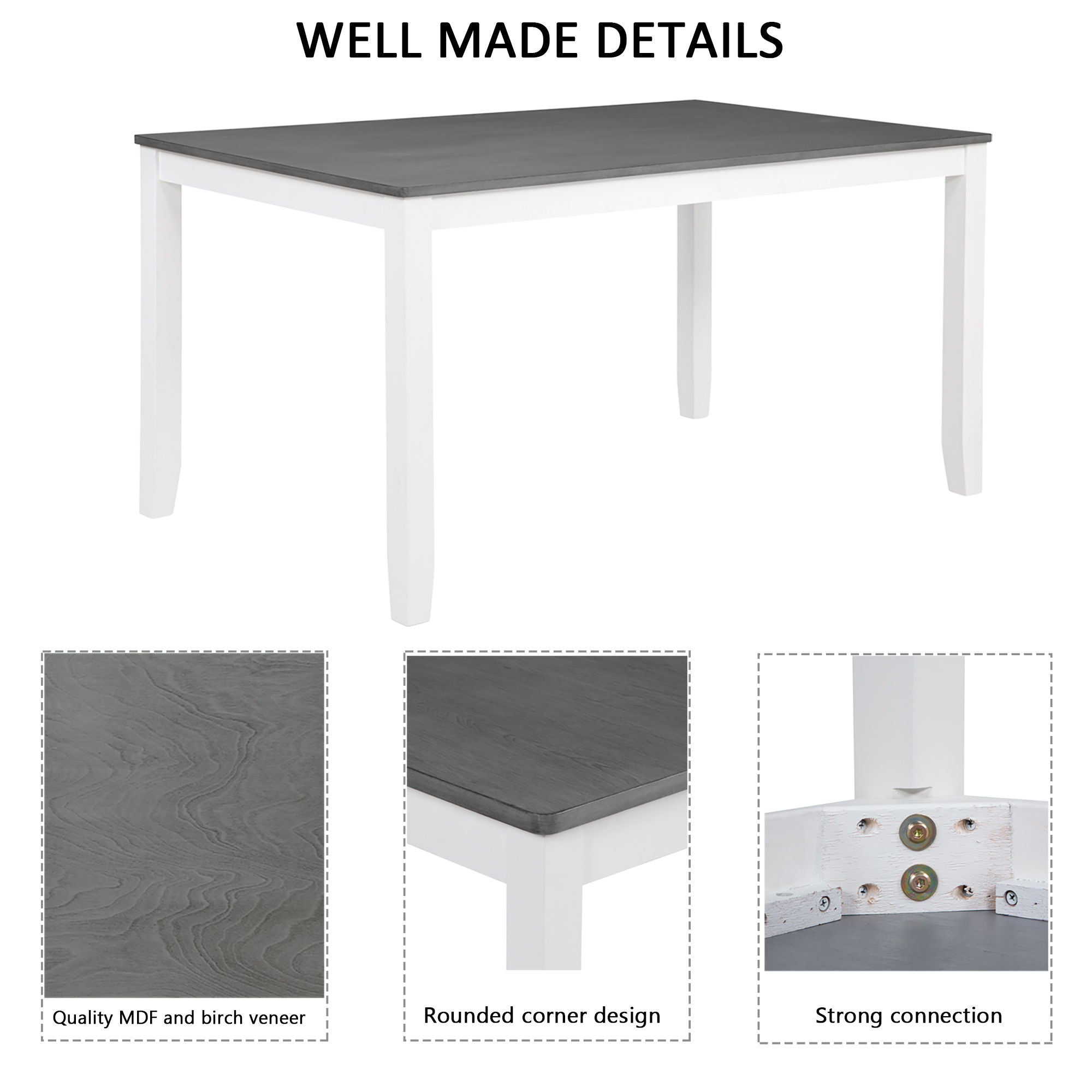 Modern Dining Table Set With Chairs For Kitchen - Best Buy Furniture