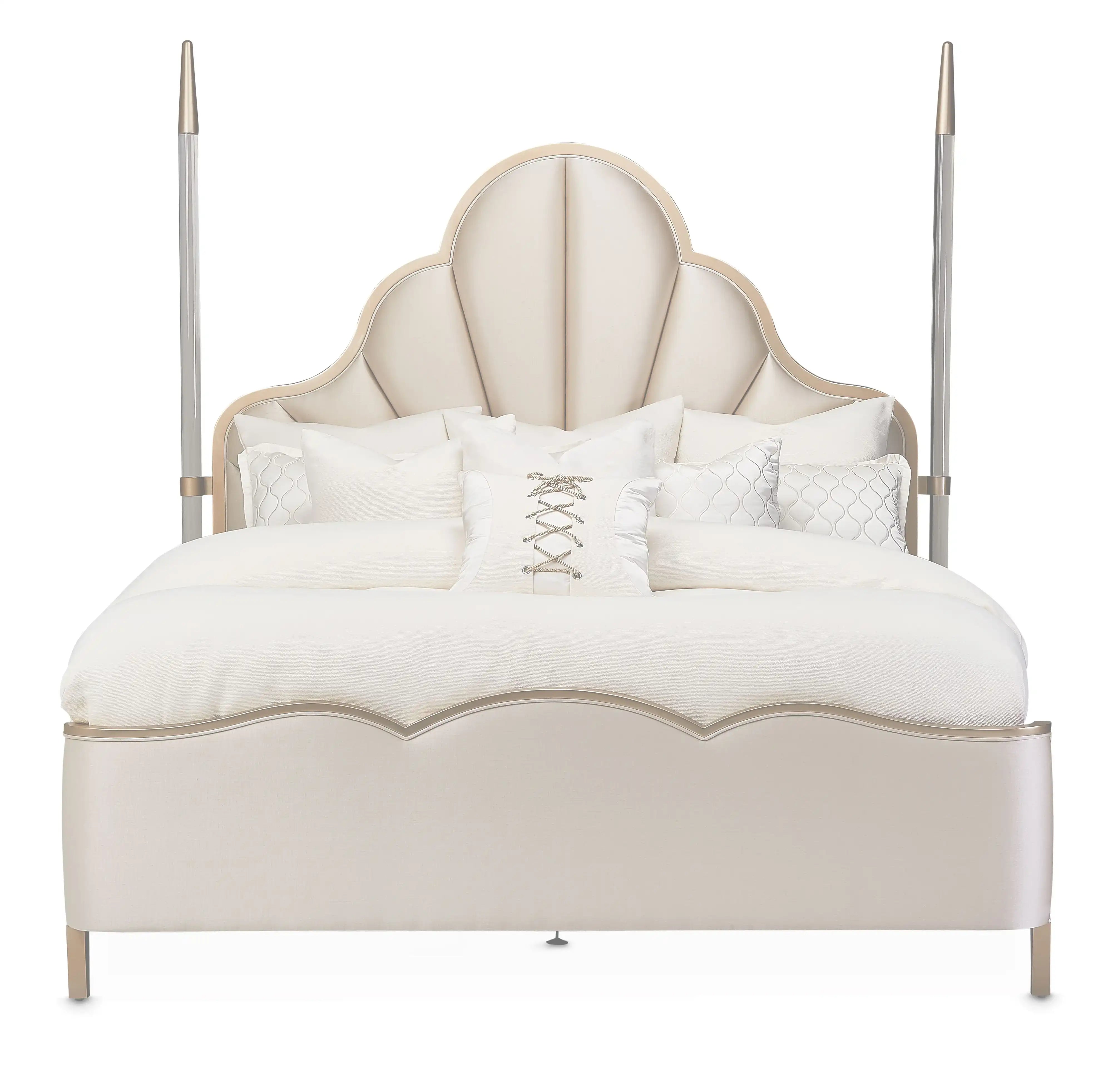 Malibu Crest - Scalloped Poster Bed - Best Buy Furniture