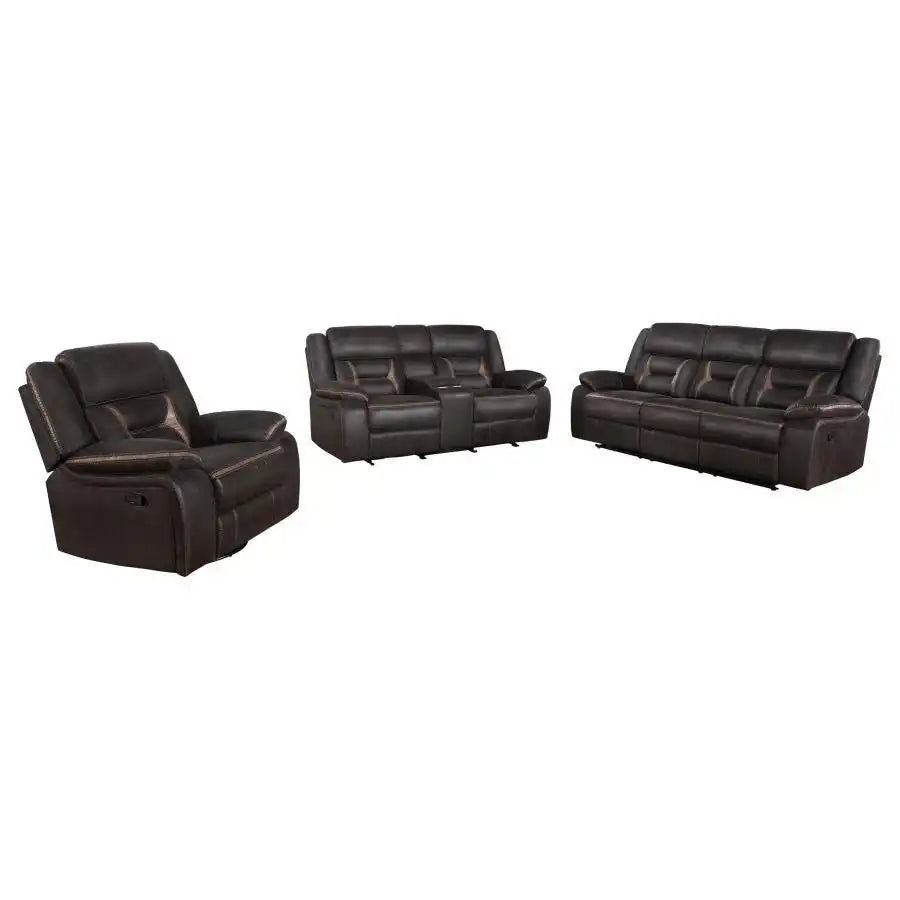 Greer - Upholstered Reclining Sofa Set - Best Buy Furniture