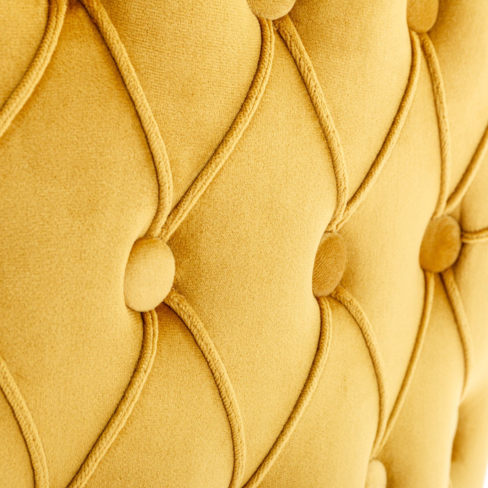 Contemporary Velvet Upholstered Wing-Back Barstools With Button Tufted Decoration And Wooden Legs, And Chrome Nailhead Trim, Leisure Style Bar Chairs, Bar Stools (Set of 2) - Best Buy Furniture