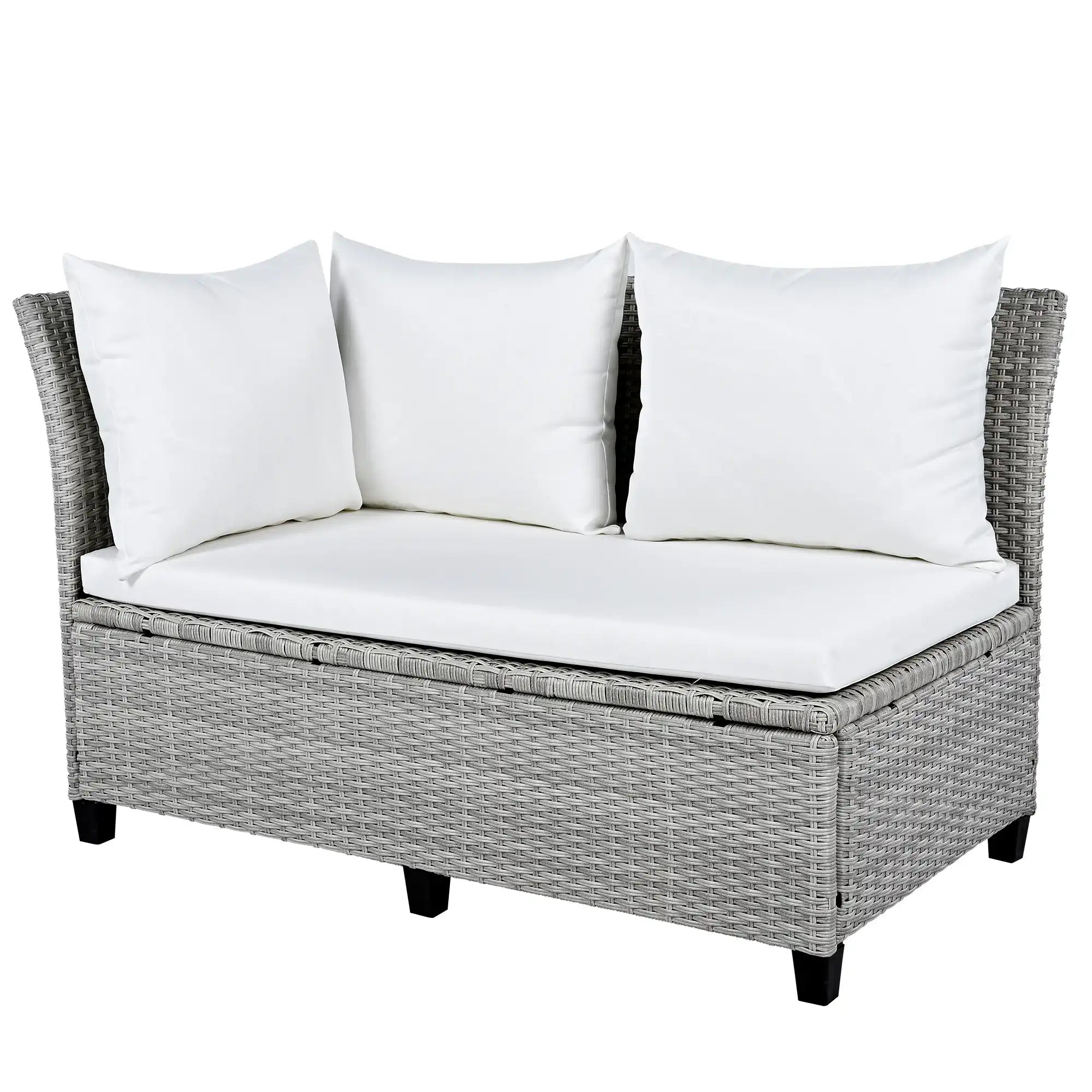 TOMAX 5-Piece Outdoor Sectional Sofa Set - Best Buy Furniture