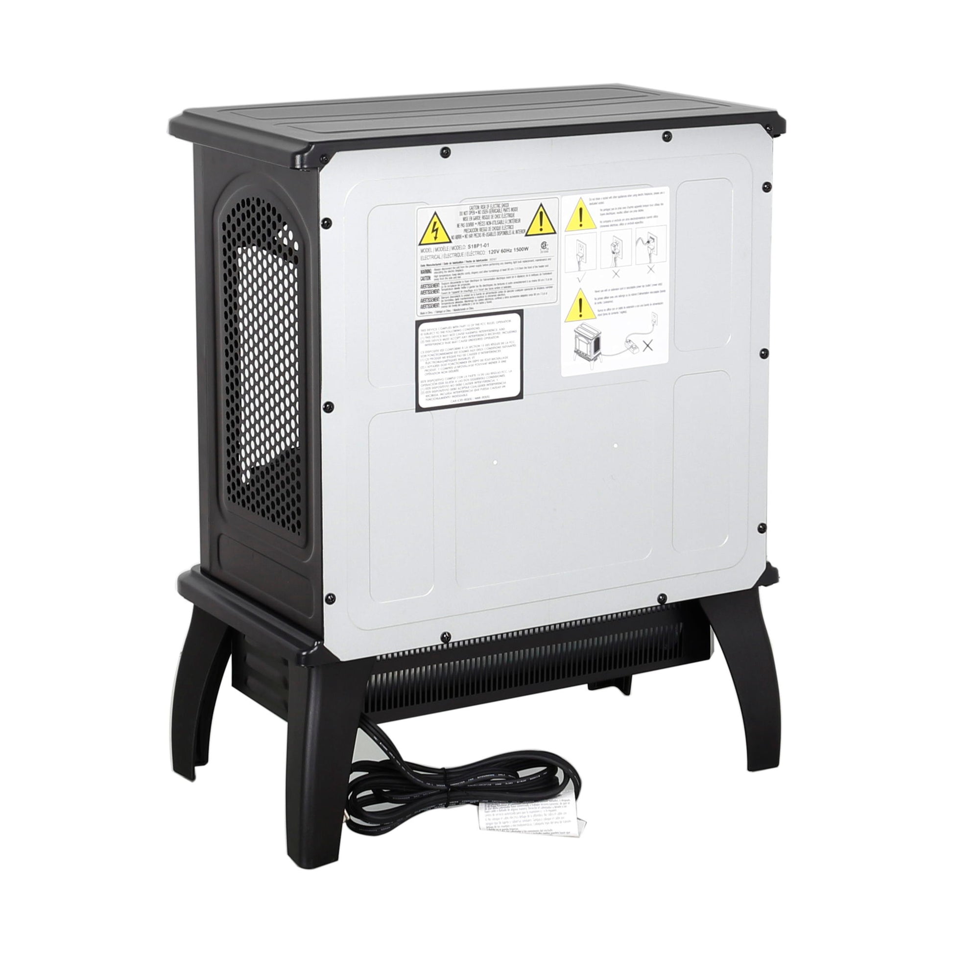 3D Flame Electric Infrared Quartz Fireplace Stove With Remote Control - Best Buy Furniture