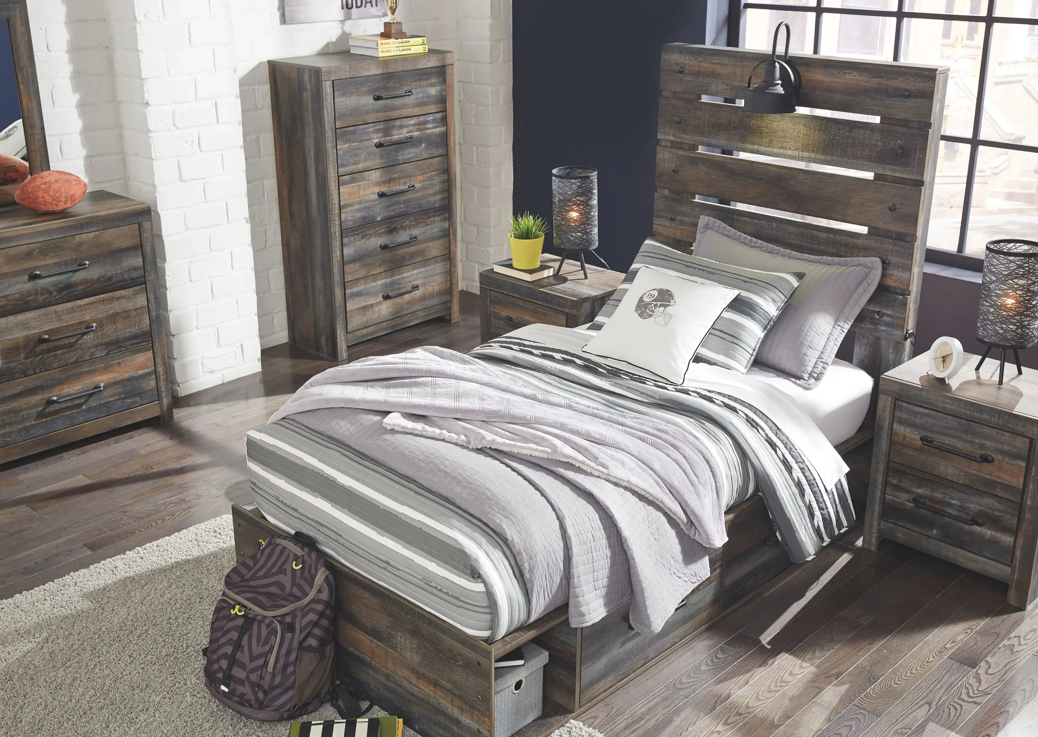 Drystan - Youth Panel Bedroom Set - Best Buy Furniture