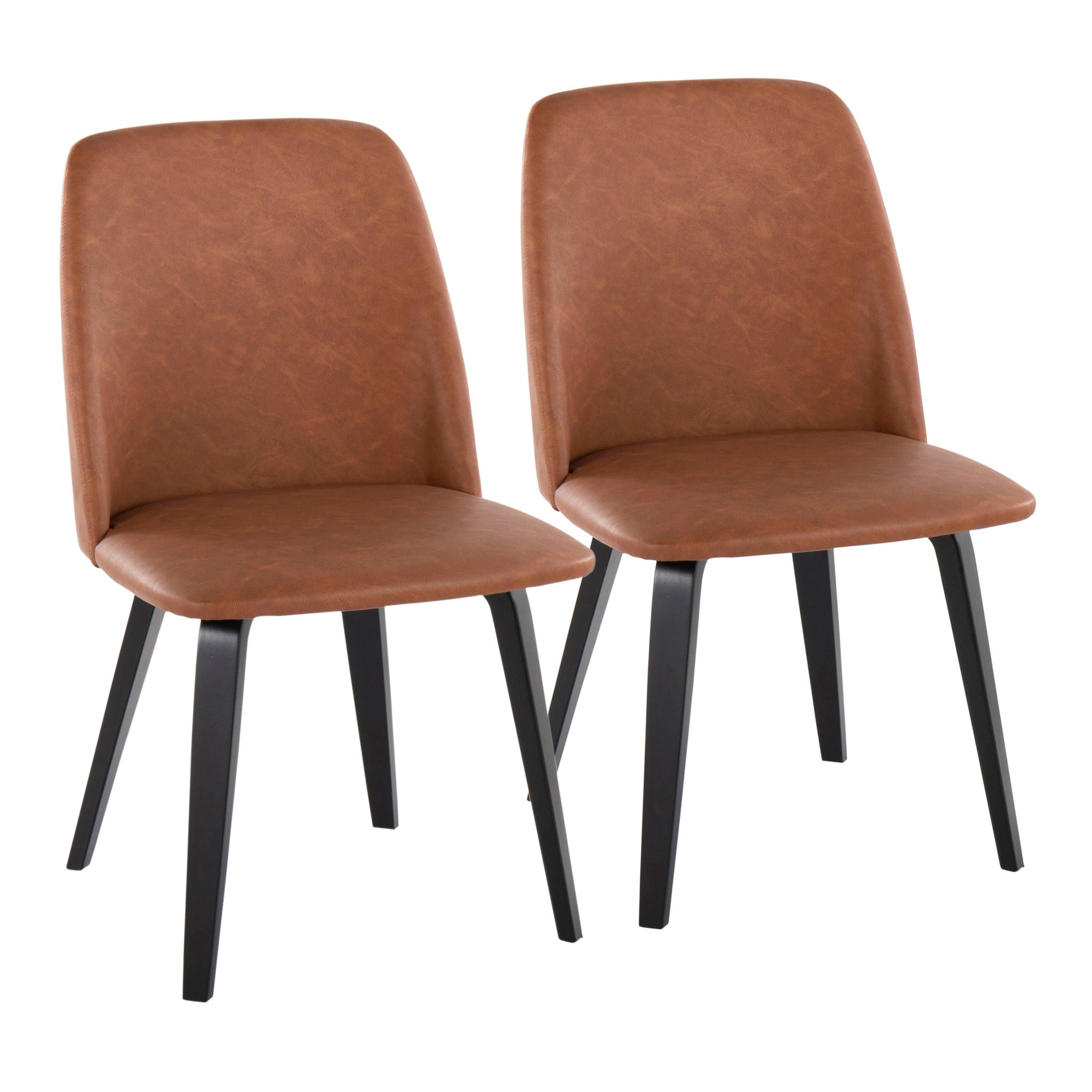 Toriano - Contemporary Dining Chair (Set of 2) - Best Buy Furniture