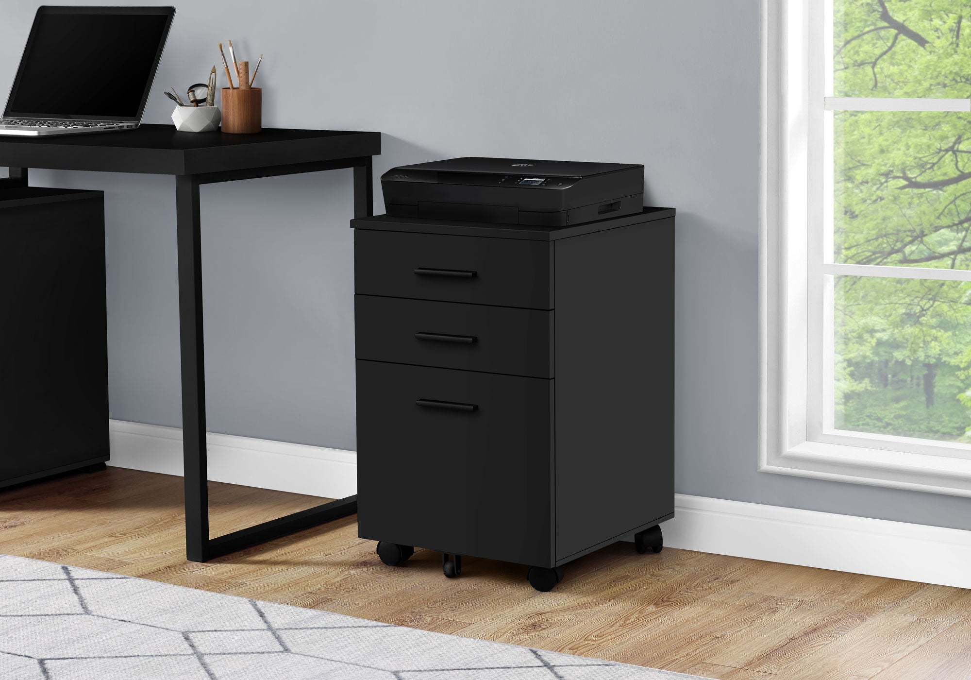 File Cabinet, Rolling Mobile, Storage Drawers, Printer Stand, Office, Work, Contemporary, Modern - Best Buy Furniture