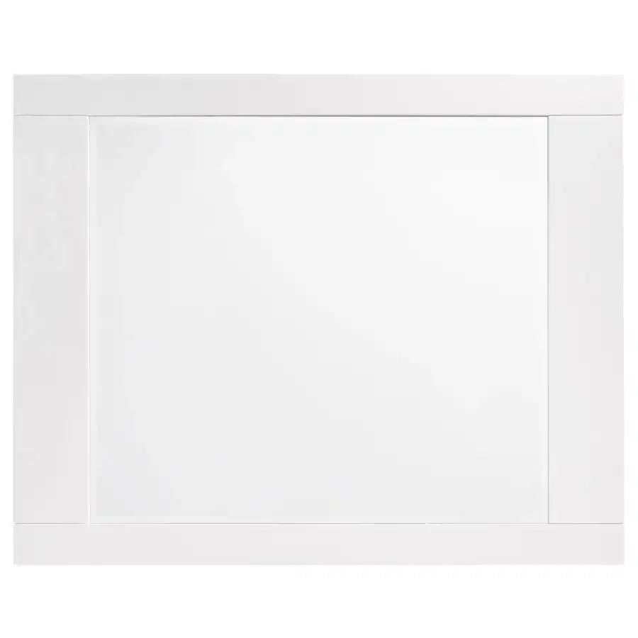 Felicity - Dresser Mirror - White High Gloss - Best Buy Furniture