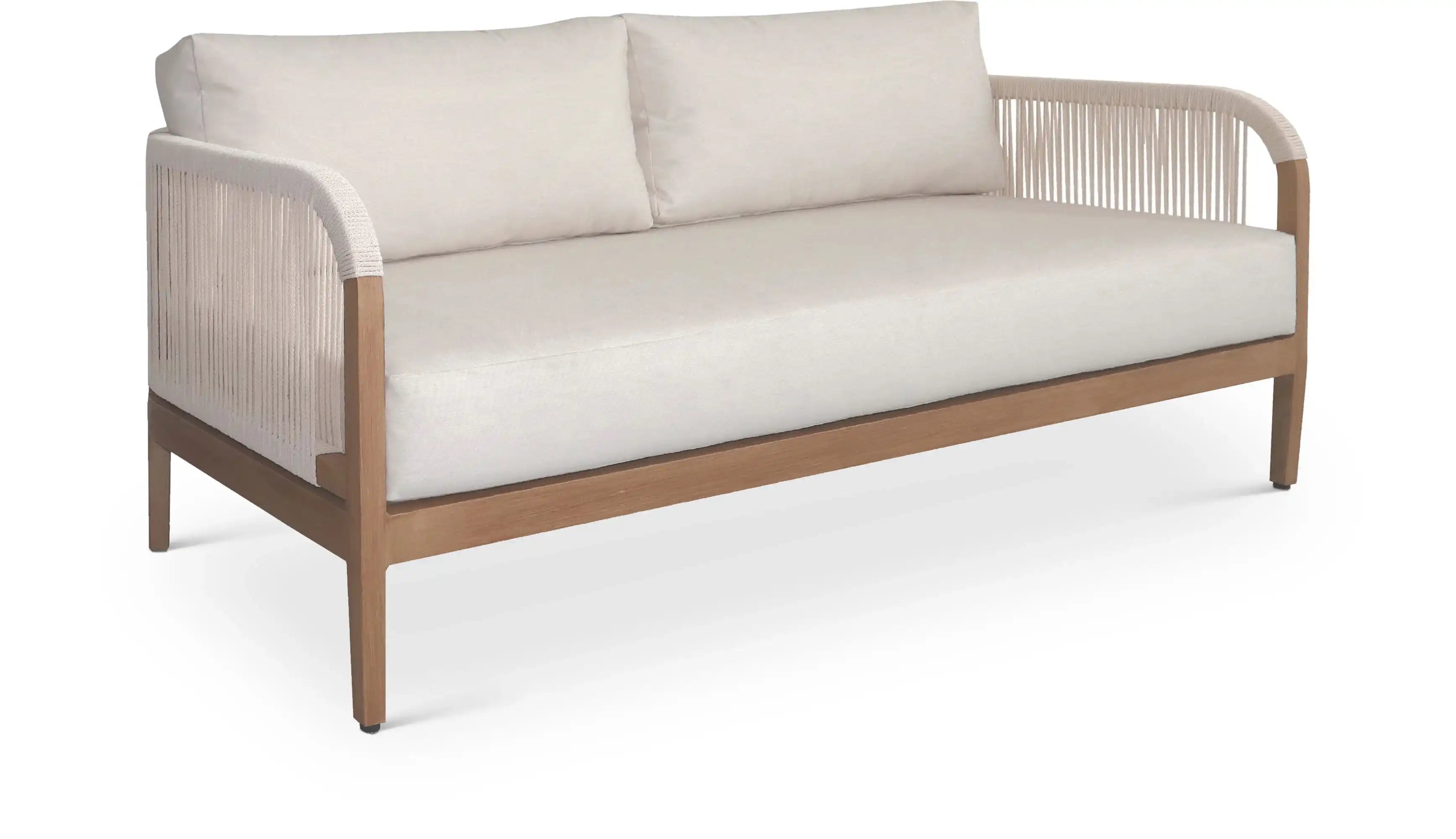 Maui - Water Resistant Outdoor Patio Loveseat - Best Buy Furniture