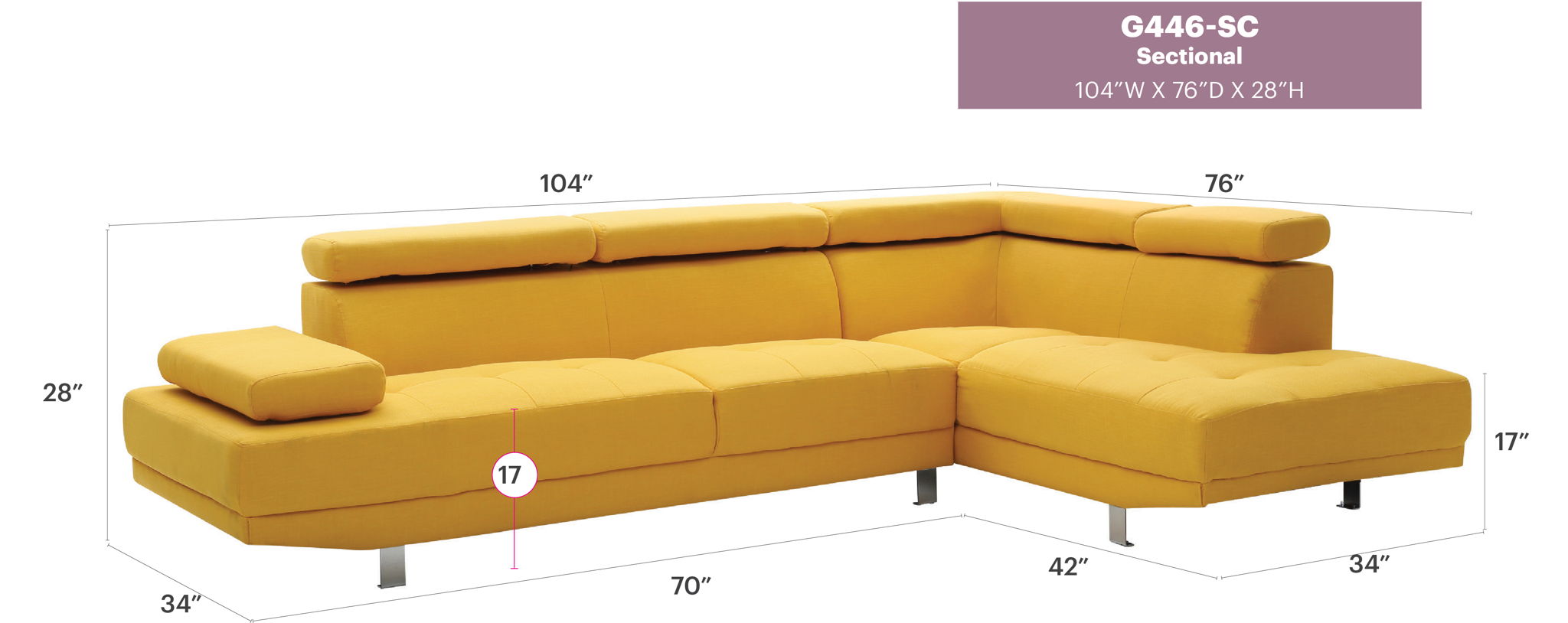 Riveredge - Comfort Sectional - Best Buy Furniture