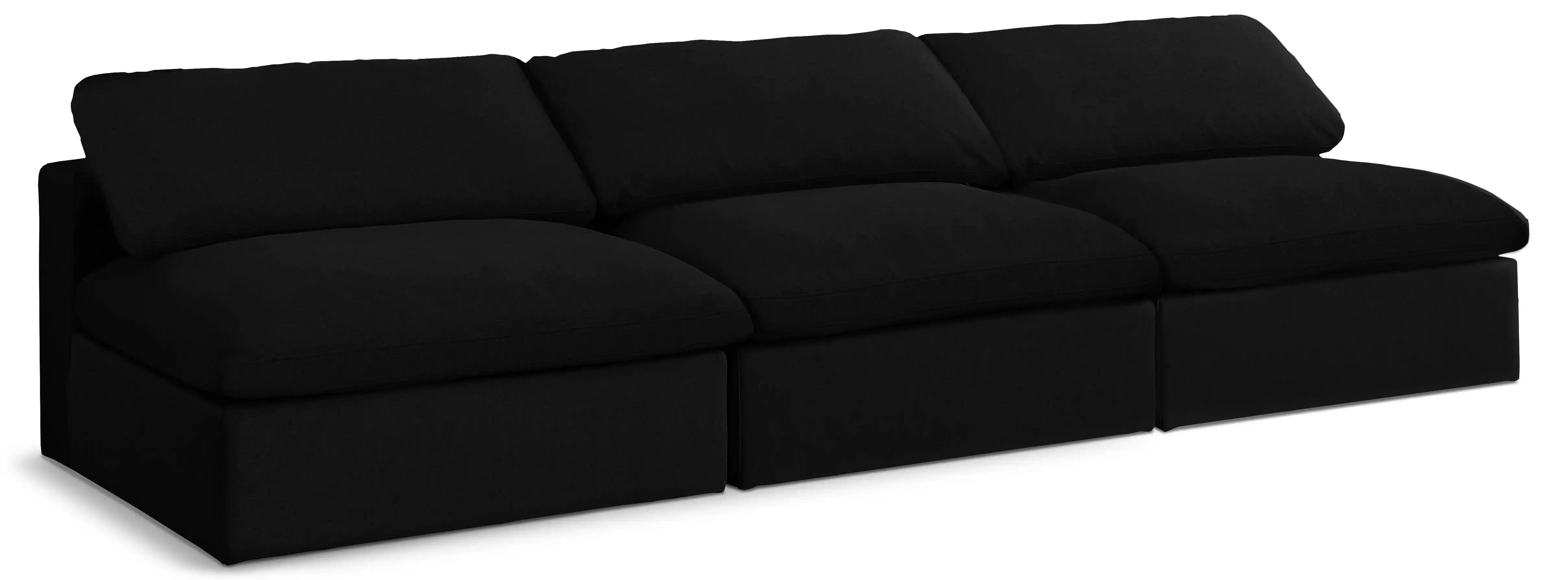 Serene - Modular Armless 3 Seat Sofa - Best Buy Furniture