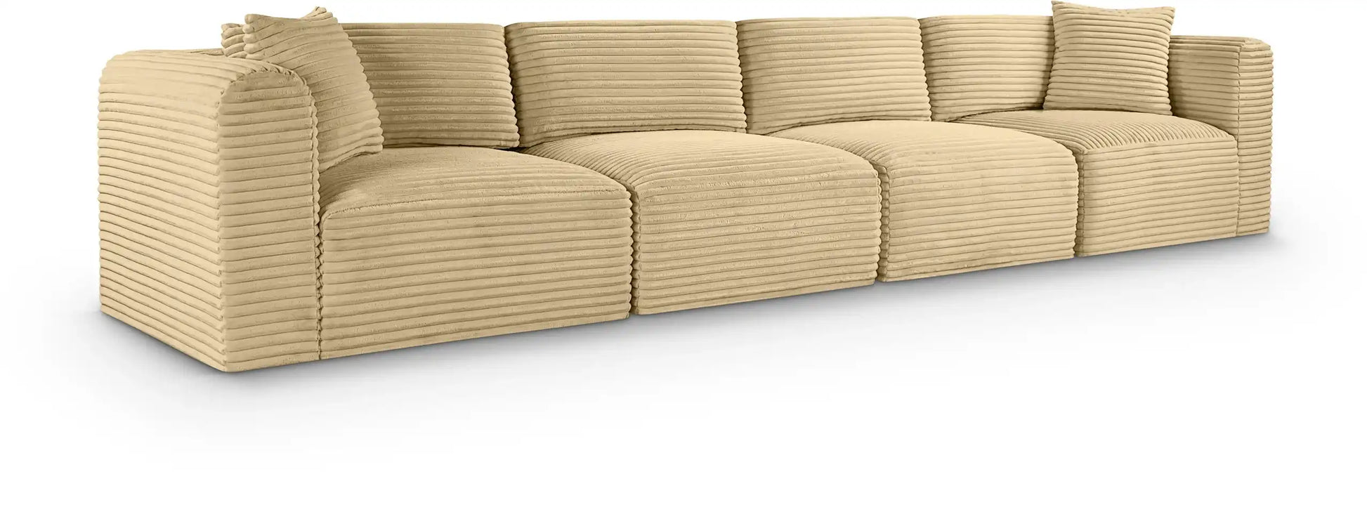 Shaggy - 4 Seat Modular Sofa - Best Buy Furniture