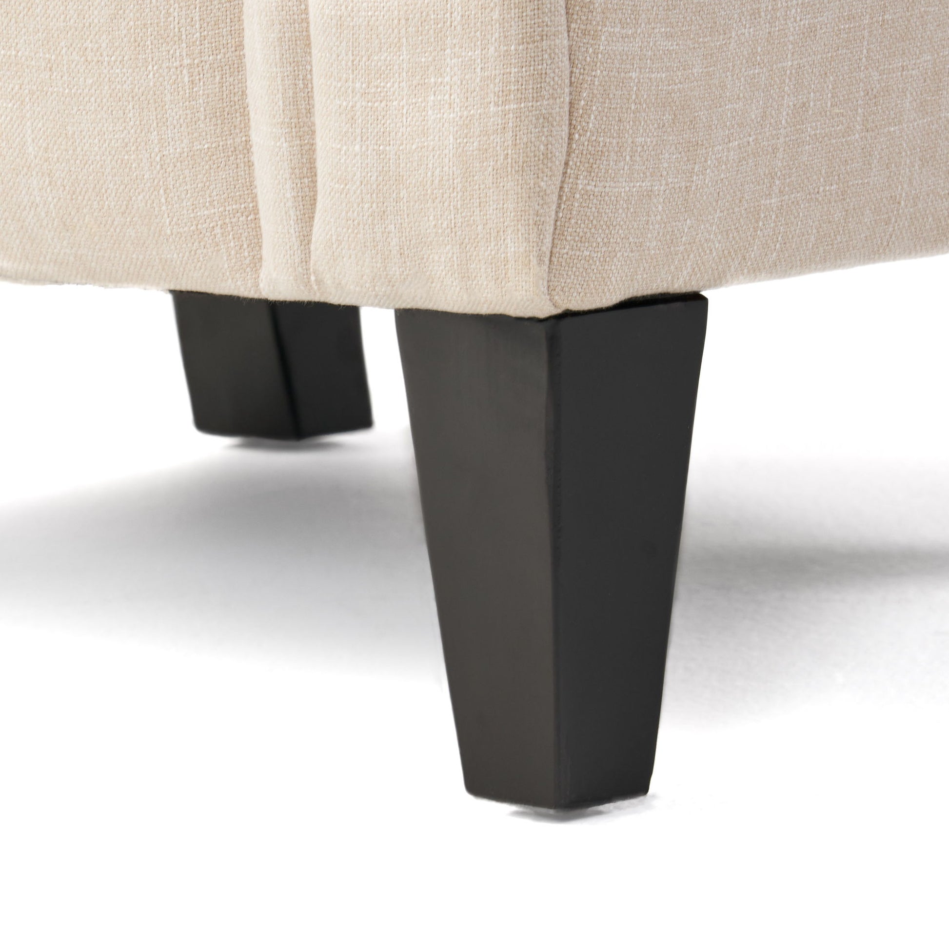 Springfield - Tufted Club Chair Stylish Upholstery - Light Beige - Best Buy Furniture