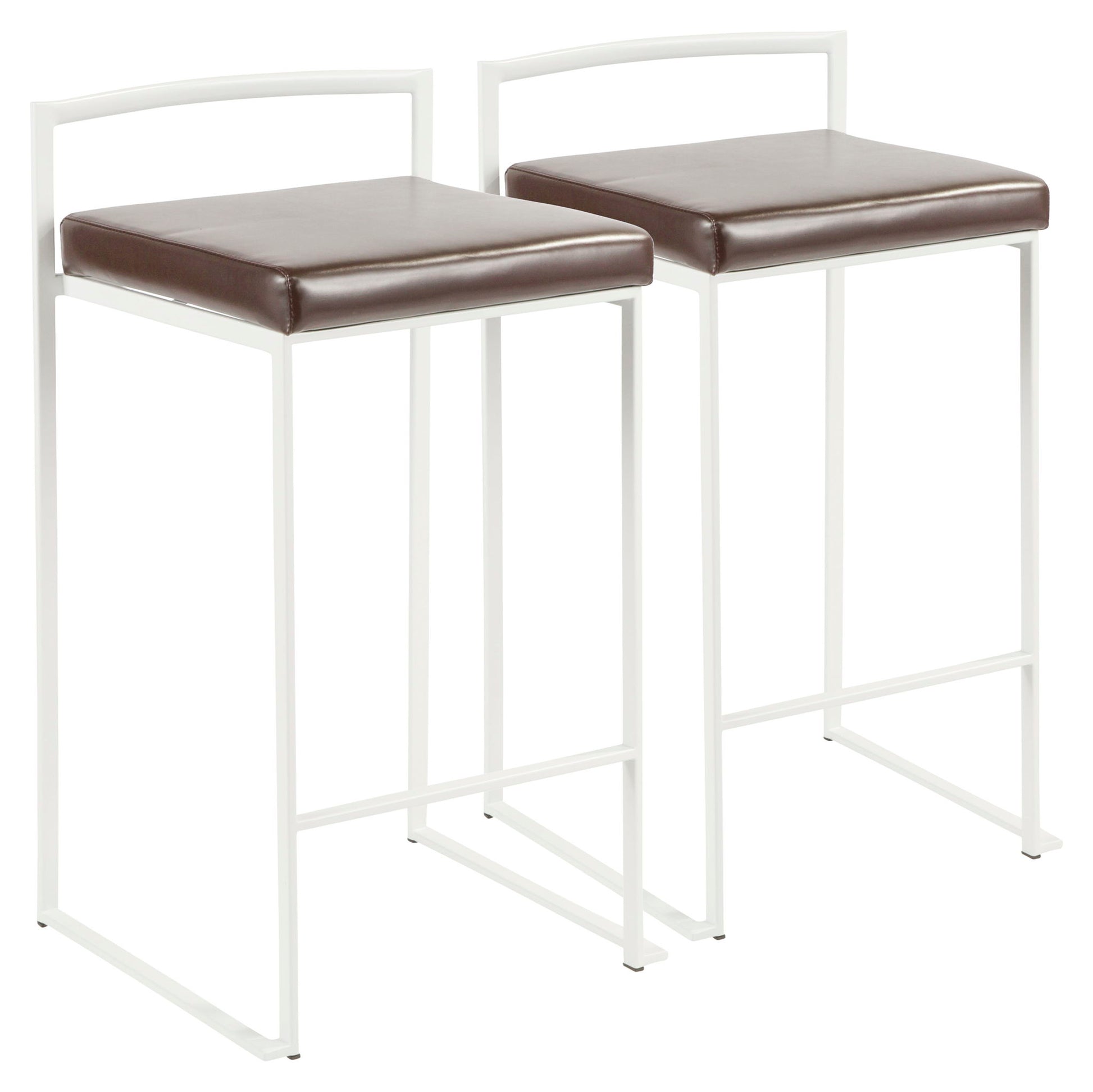 Fuji - Simple Elegance, Contemporary Stackable Counter Stool - Best Buy Furniture