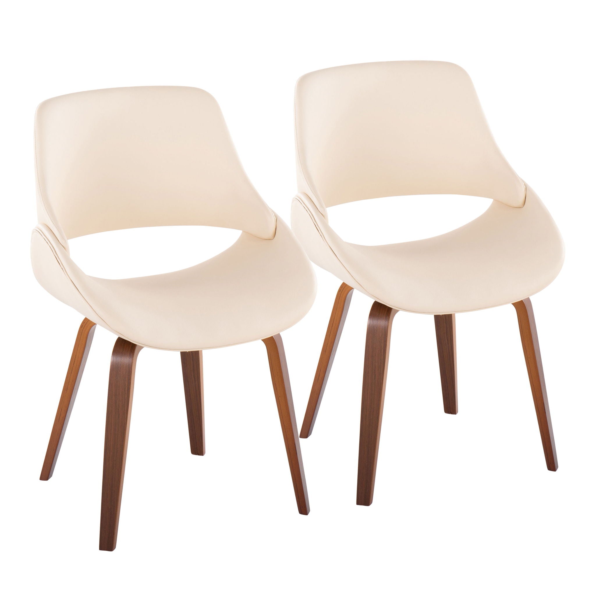 Fabrico - Mid Century Modern Style Dining Chair (Set of 2) - Best Buy Furniture