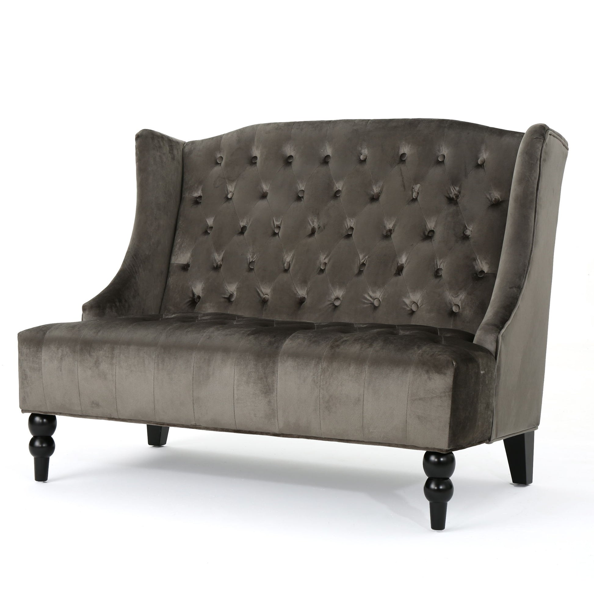 Nurturing - Upholstered Loveseat With Wing Back And Diamond Tufting - Best Buy Furniture